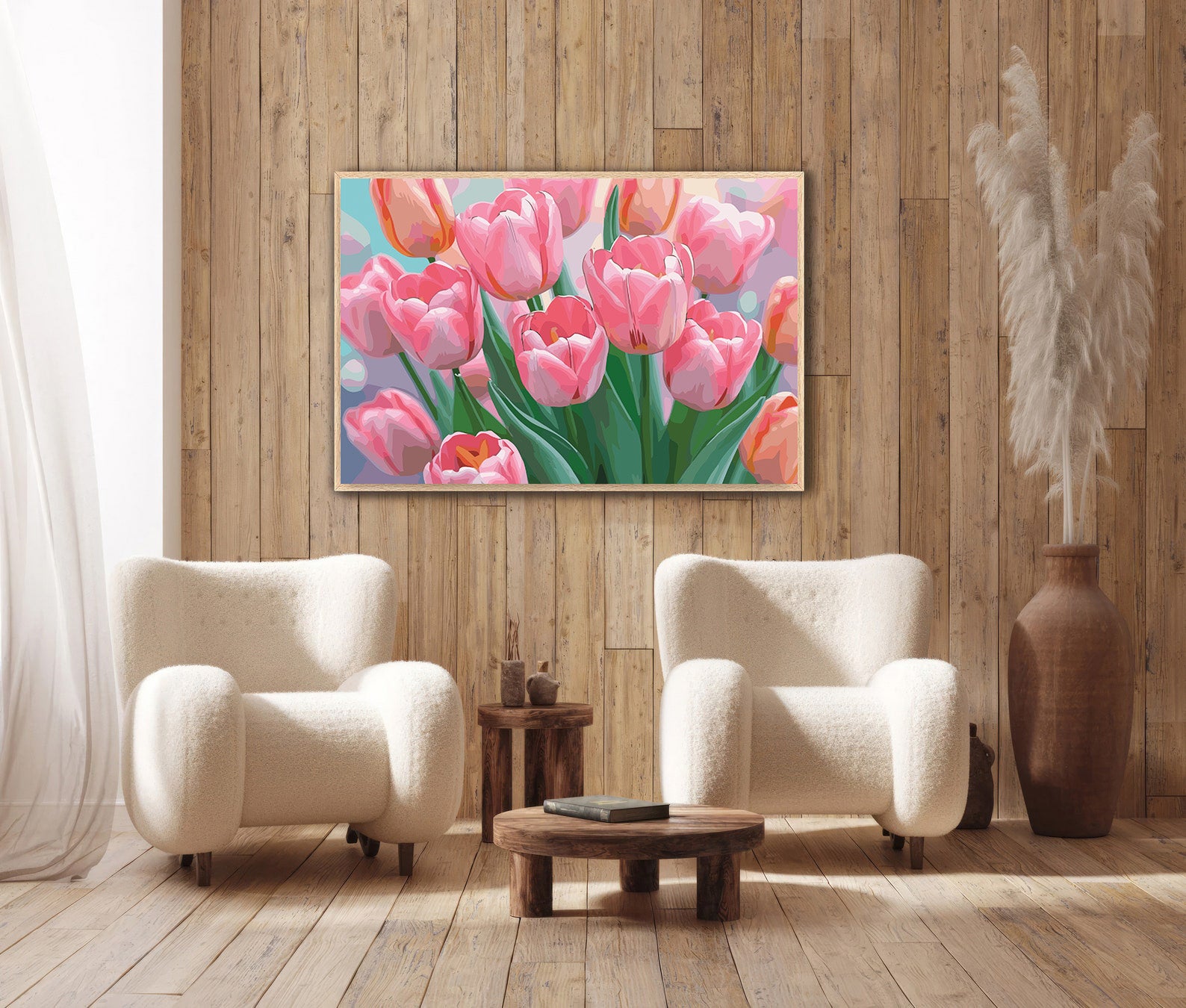 Pictura pe Numere – Nuante de roz 7131