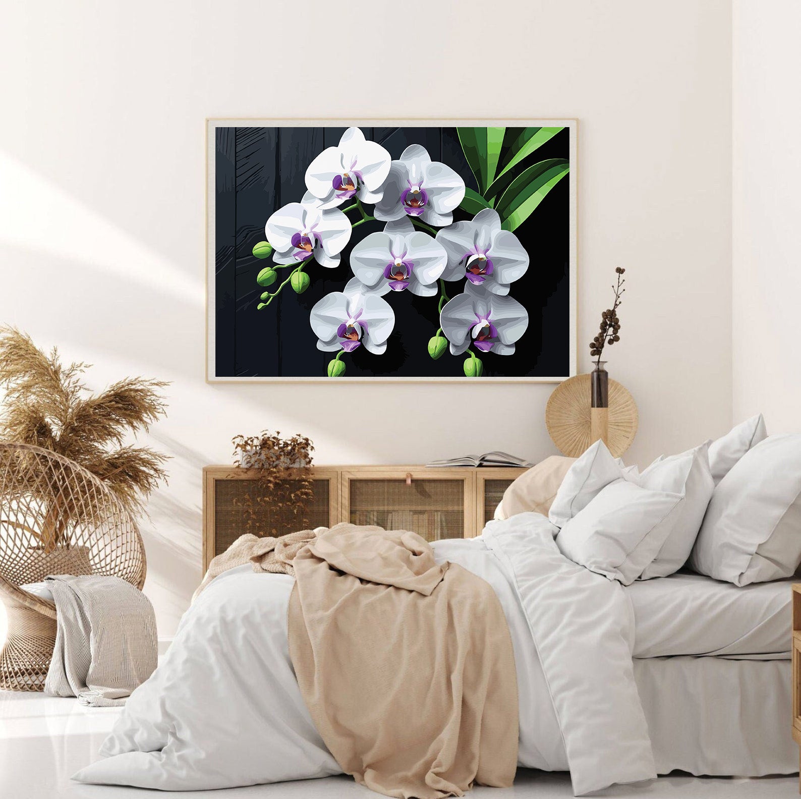 Pictura pe Numere – Soapta orhideelor 7090