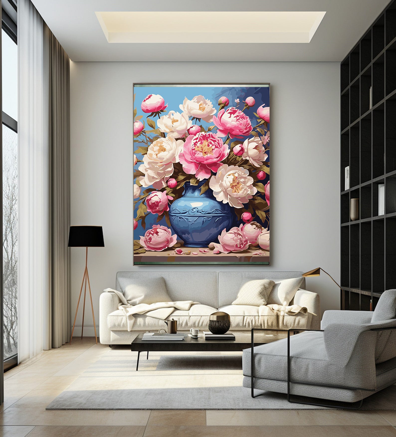 Pictura pe Numere – Alint de petale 6968