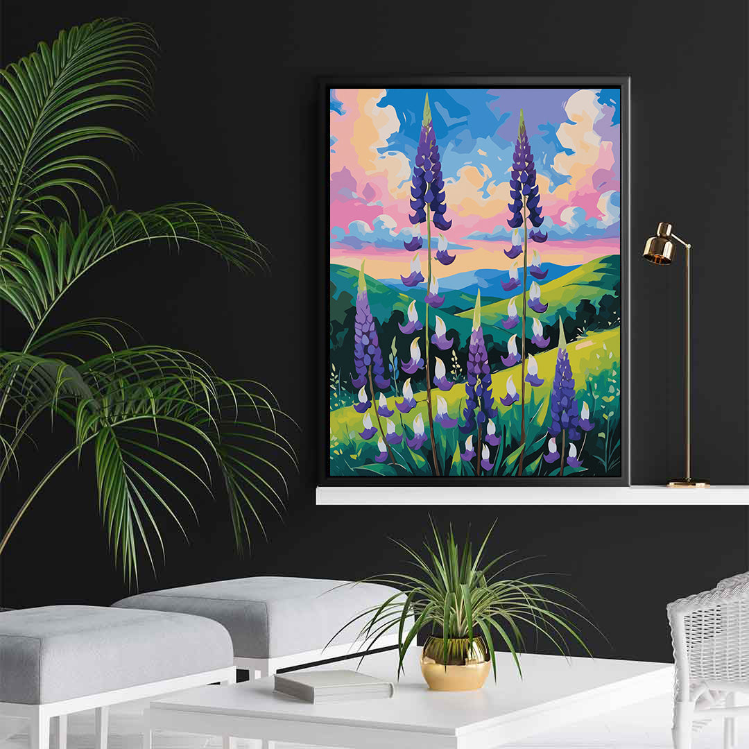 Pictura pe Numere – Lupini in simfonia zorilor 7256