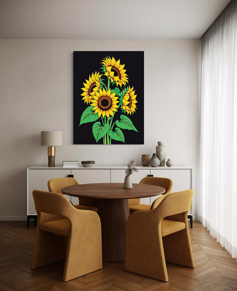 Pictura pe Numere – Sclipiri de soare 7185