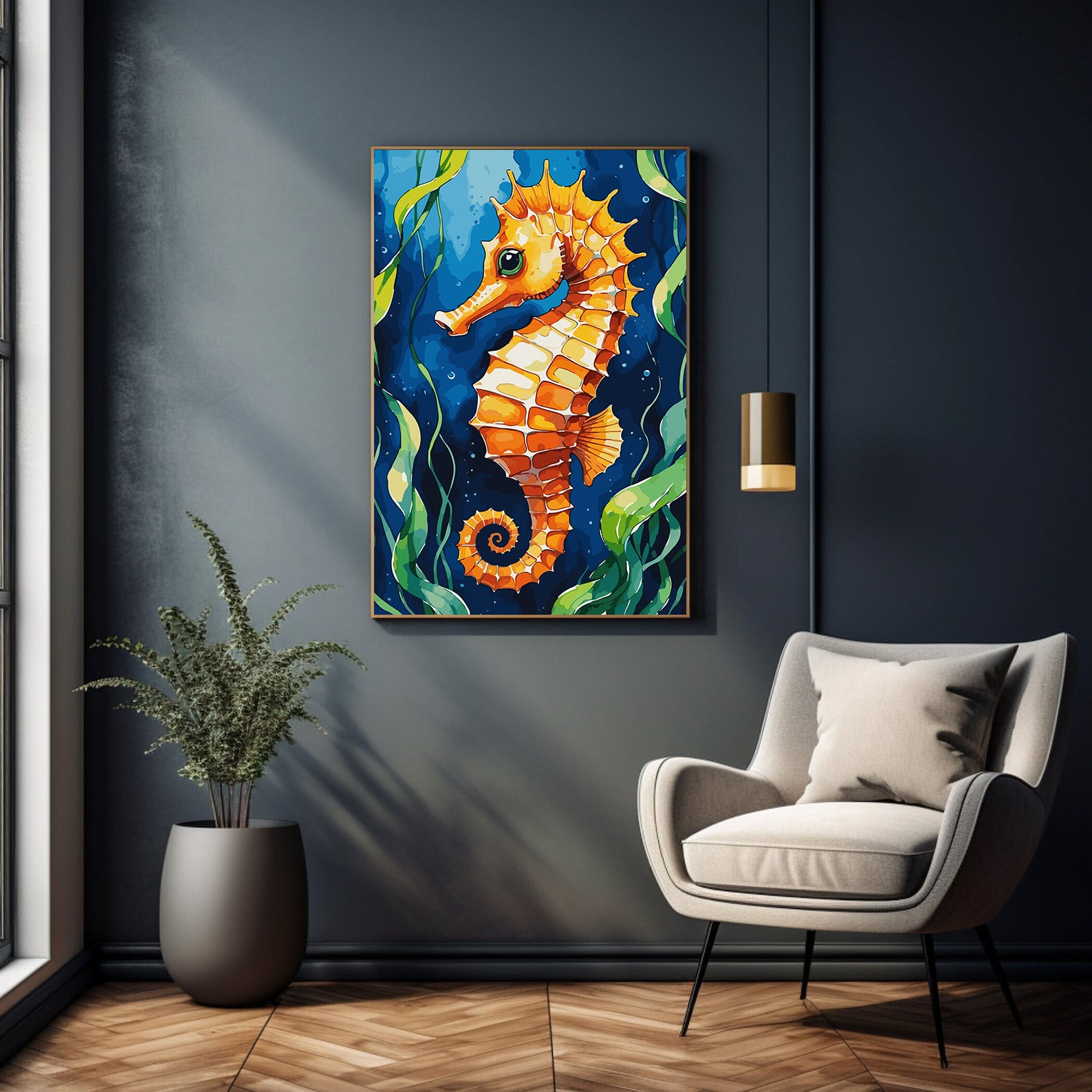 Pictura pe Numere – Calutul de aur 7389