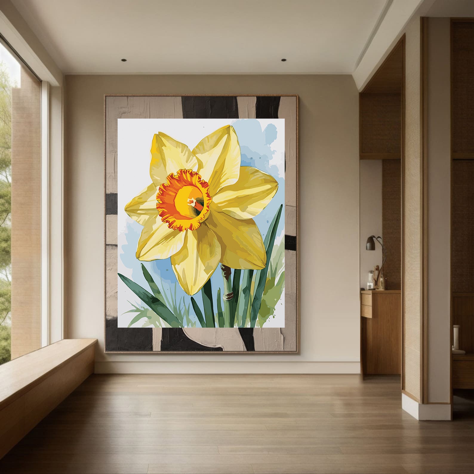 Pictura pe Numere – Raza de soare 7031