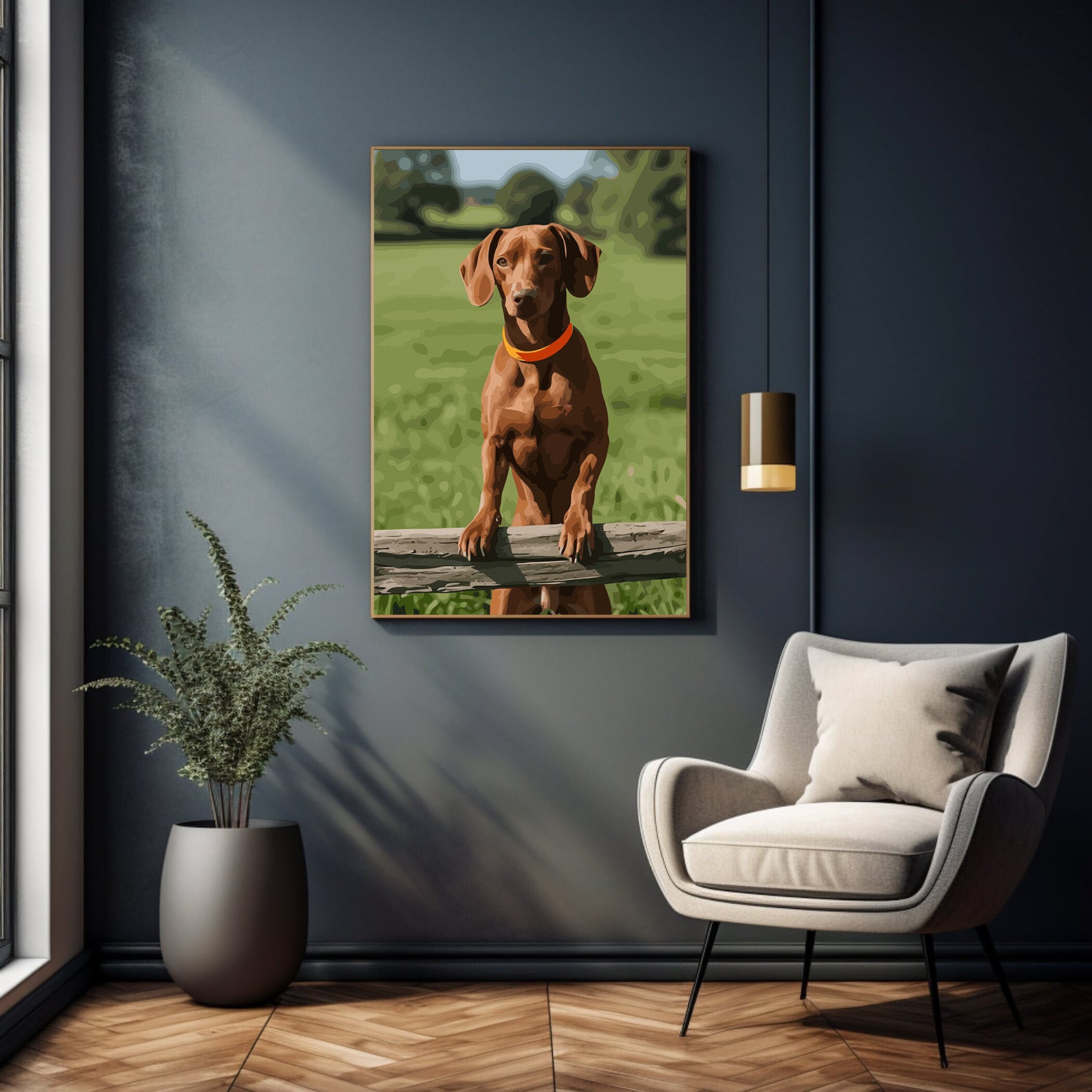 Pictura pe Numere – Paznicul loial 7464