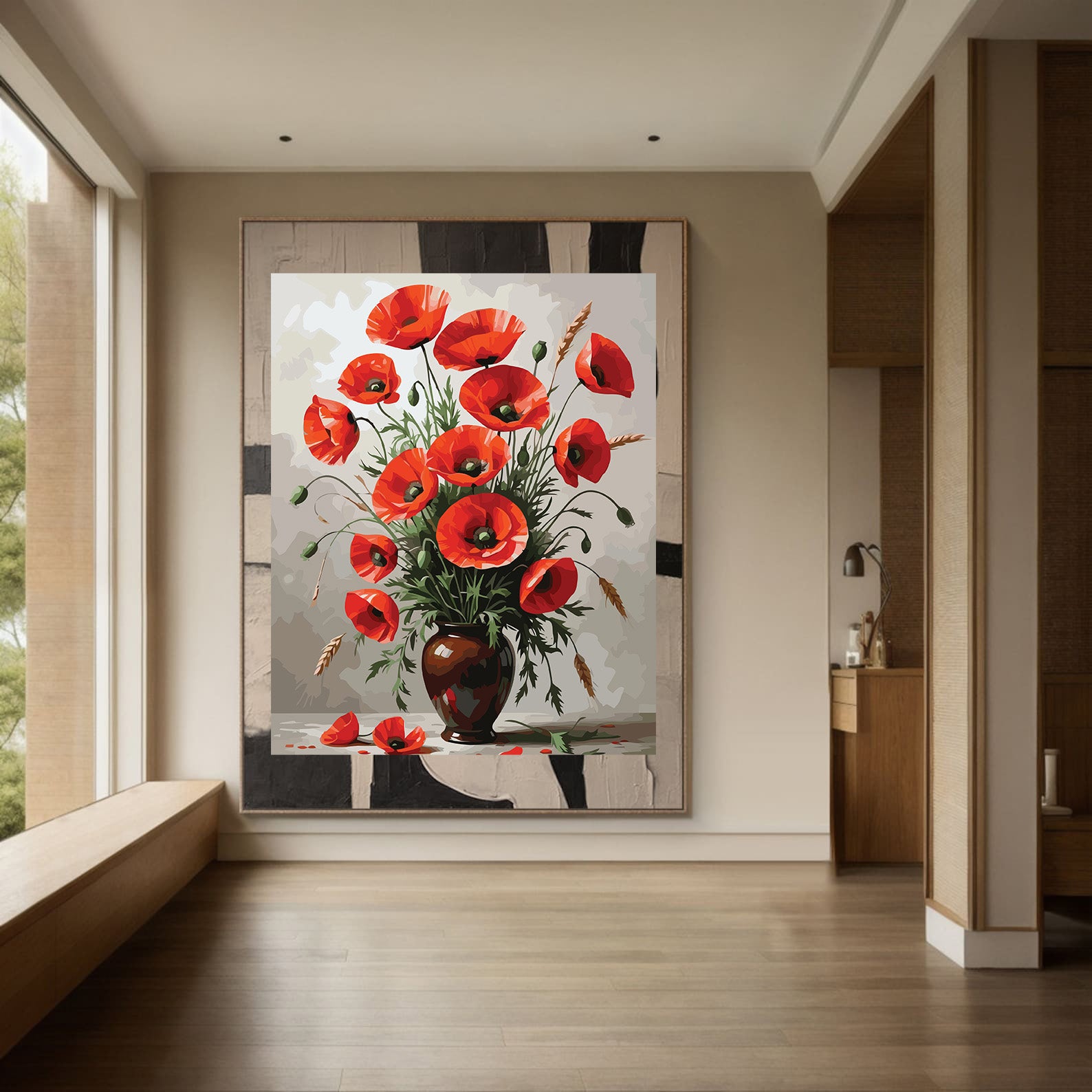 Pictura pe Numere – Vibrant de camp 6918