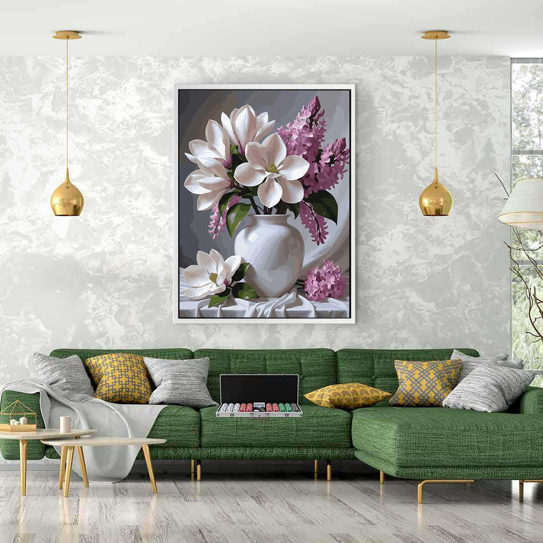Pictura pe Numere – Eleganta magnoliei 7223