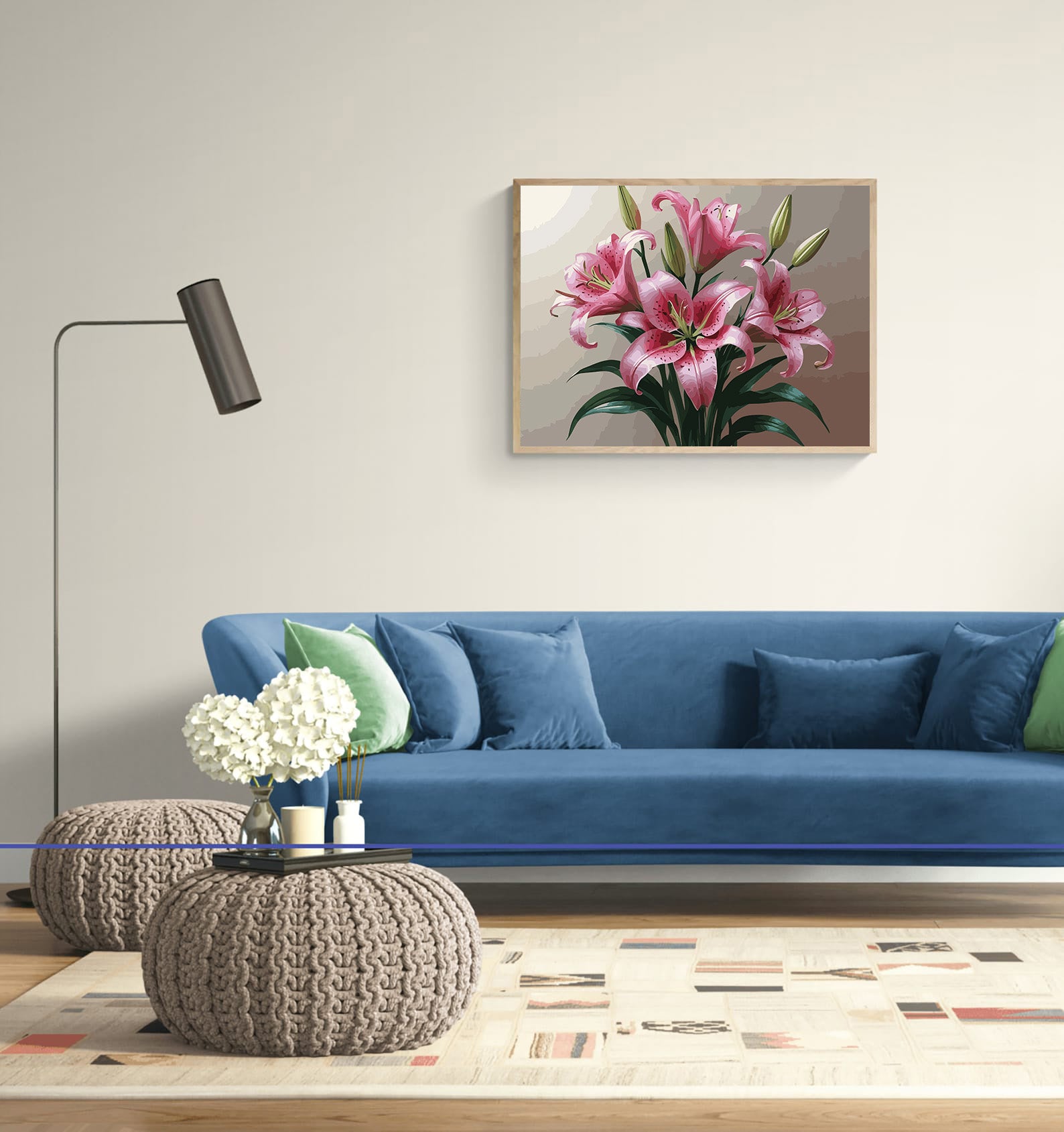 Pictura pe Numere – Crini imperiali 7054