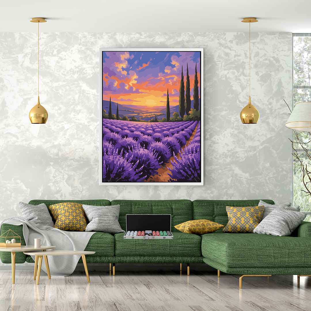 Pictura pe Numere – Orizont de purpura 6970