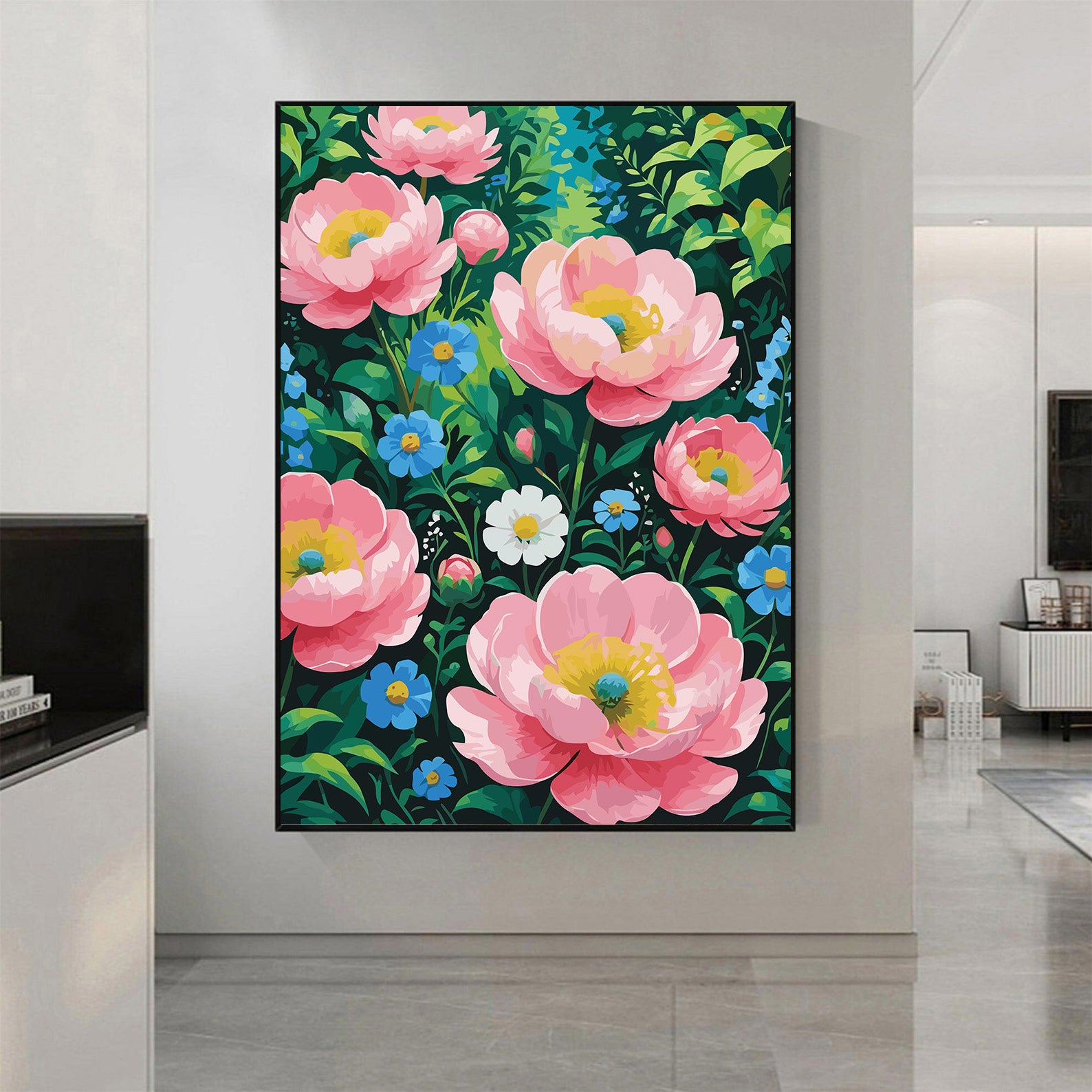 Pictura pe Numere – Gradina fermecata 6964