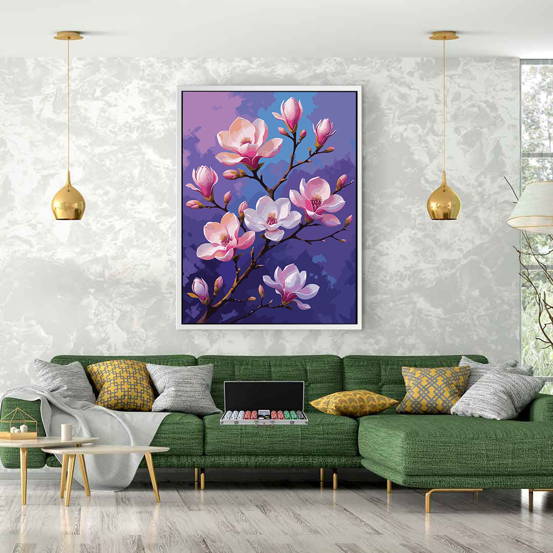 Pictura pe Numere – Simfonia magnoliilor 7215