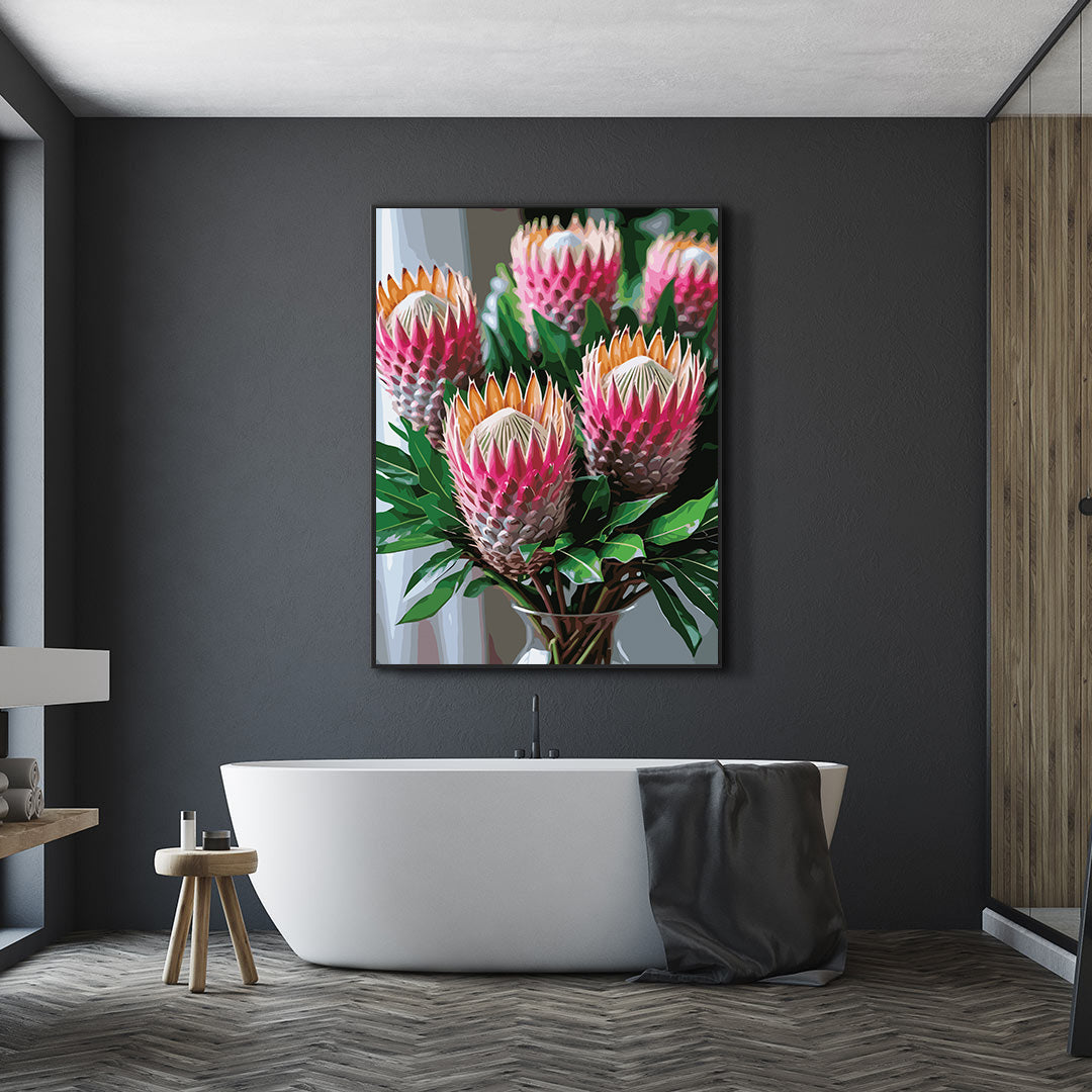Pictura pe Numere – Coroana de protea 7000