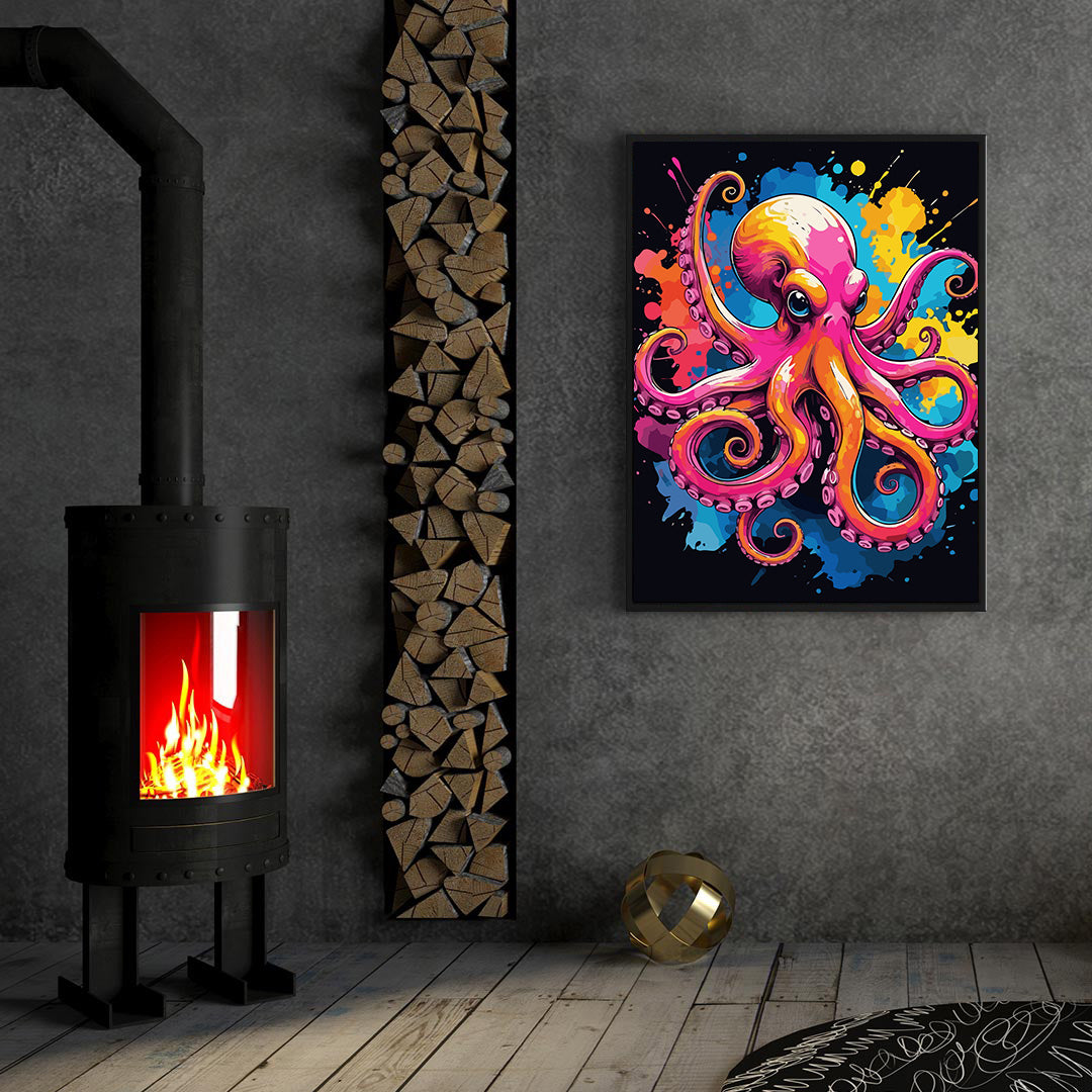 Pictura pe Numere – Monarhul de coral 7351