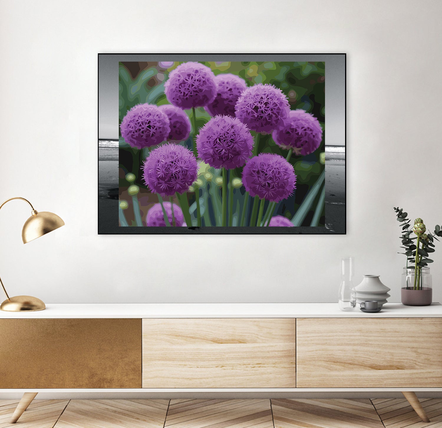 Pictura pe Numere – Sfere de Allium 6865