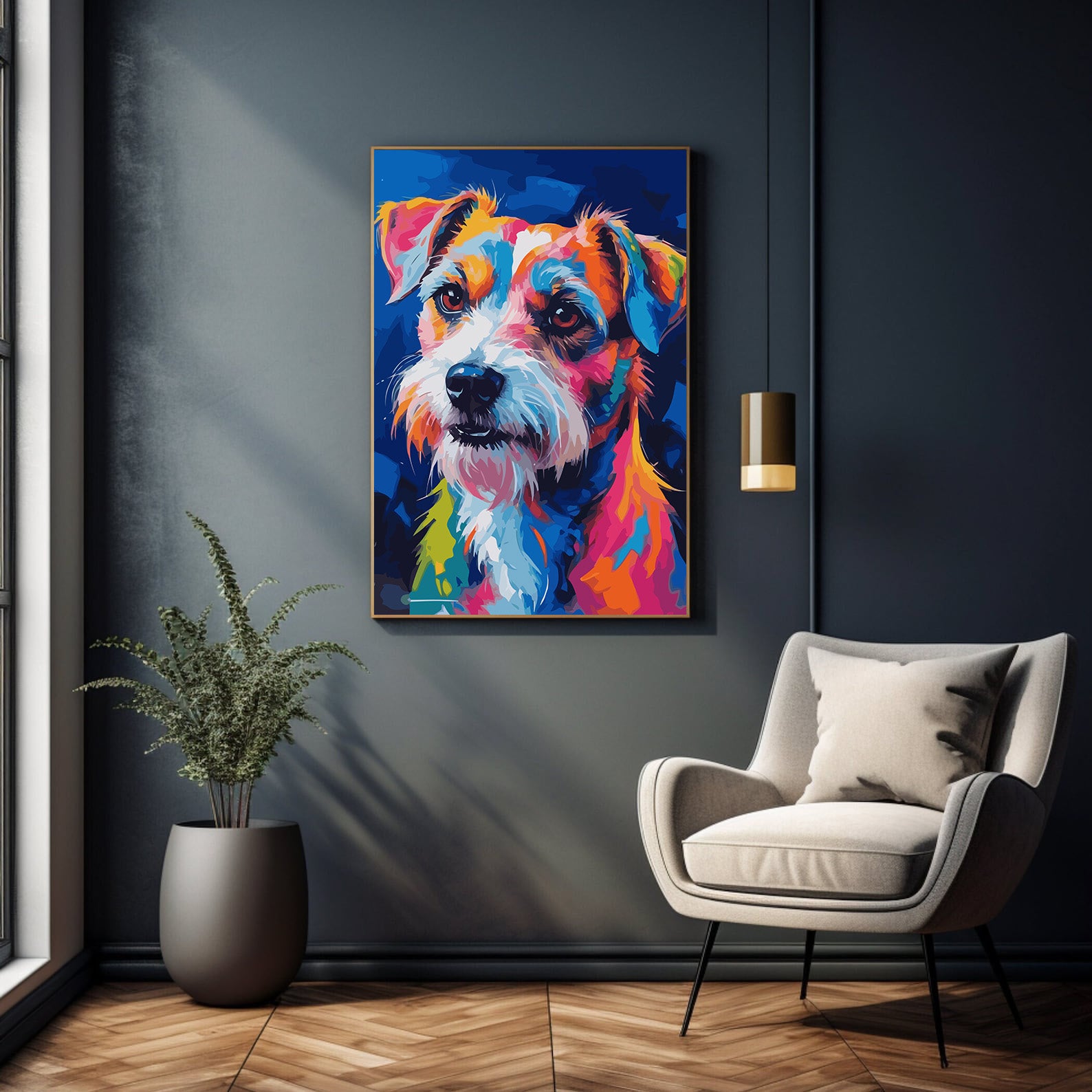 Pictura pe Numere – Culori de neon 7424