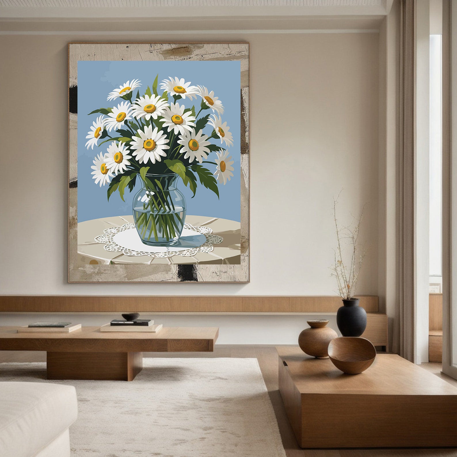 Pictura pe Numere – Puritate alba 7086