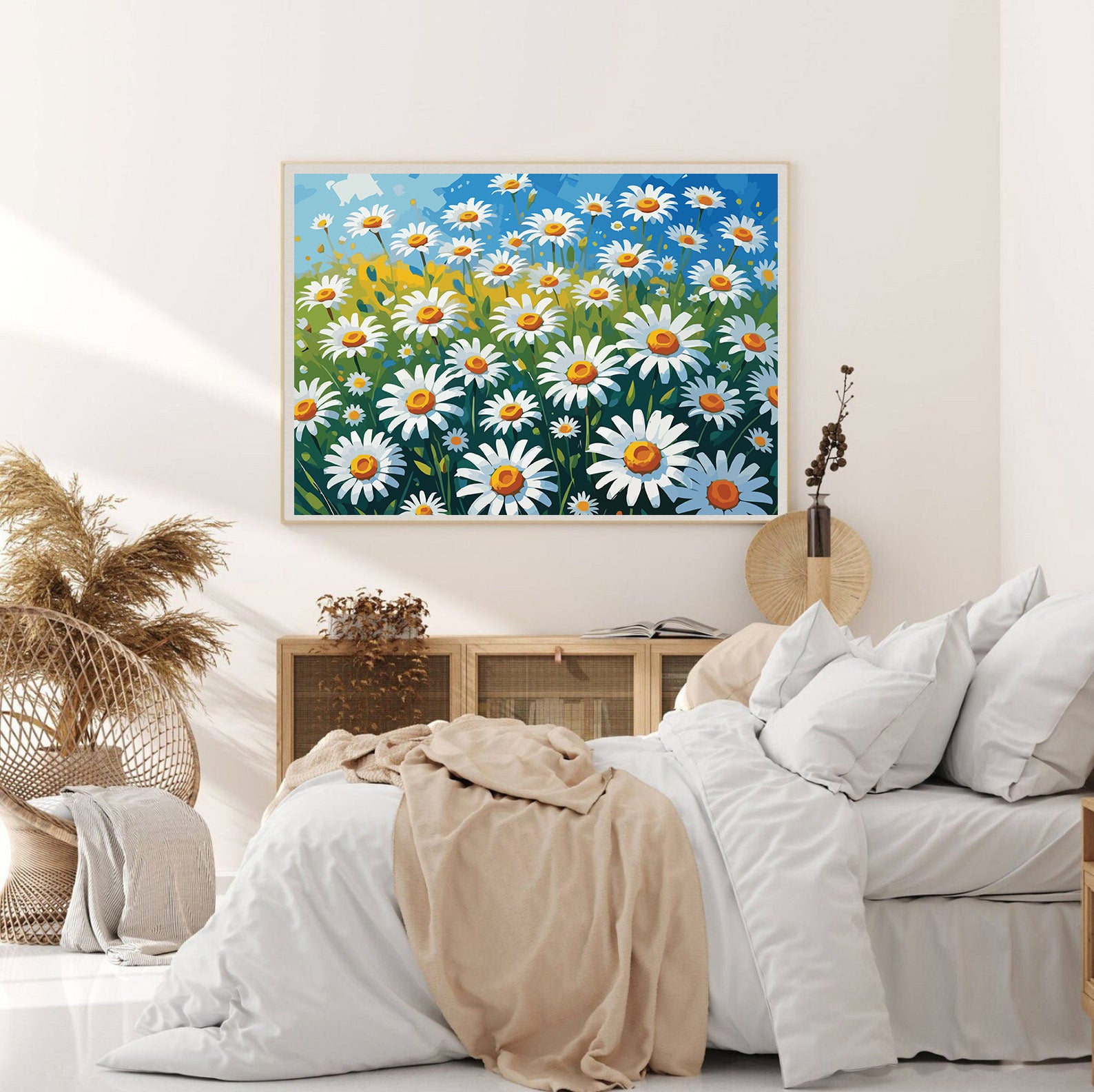 Pictura pe Numere – Margarete sub cer senin 7016