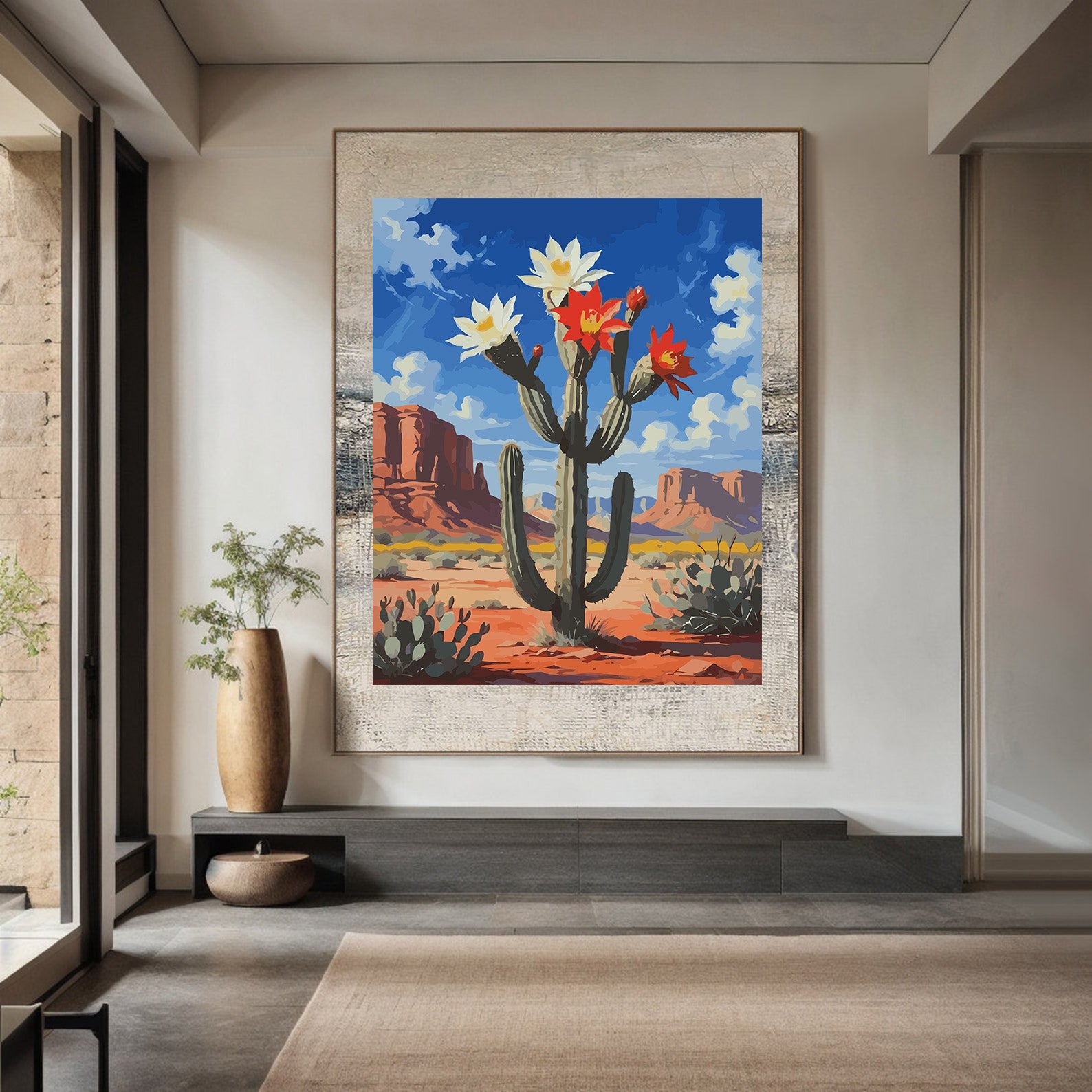 Pictura pe Numere – Oaza din desert 7050
