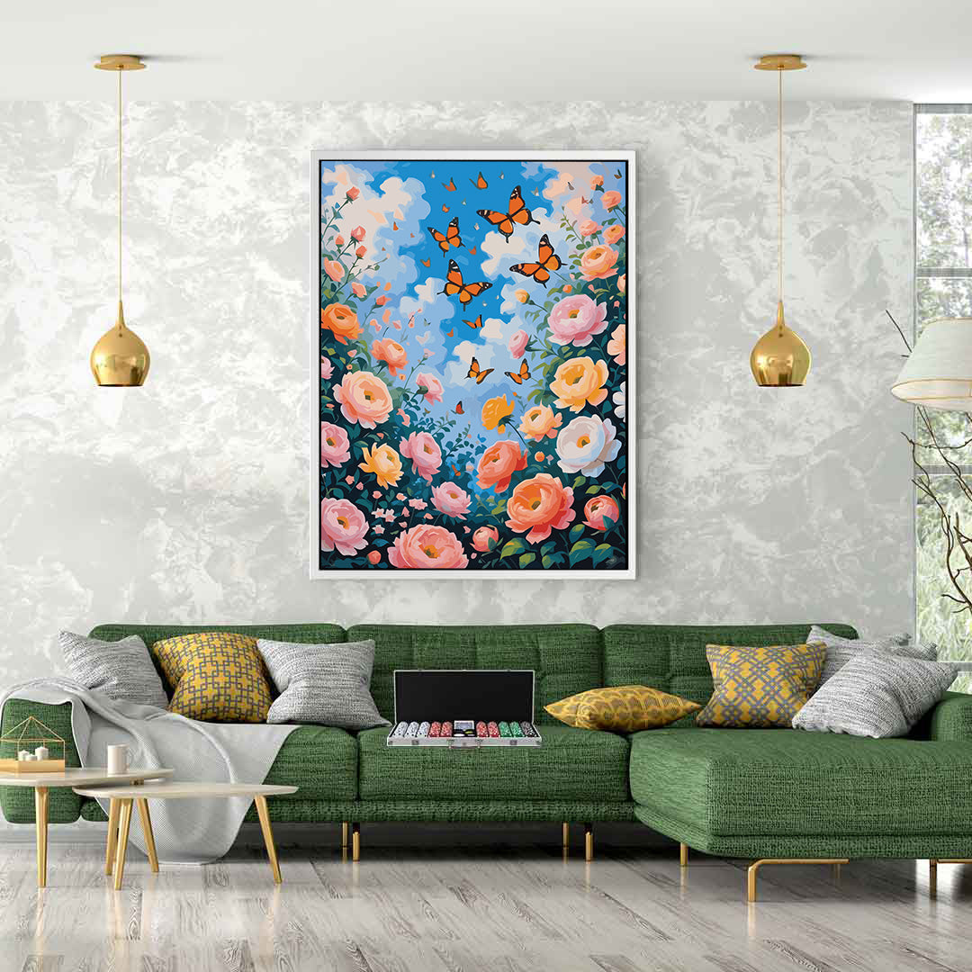 Pictura pe Numere – Dansul fluturilor 6961
