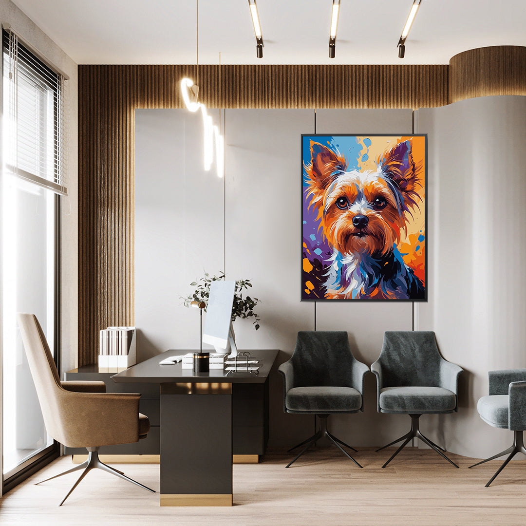 Pictura pe Numere – Privirea blanda 7454