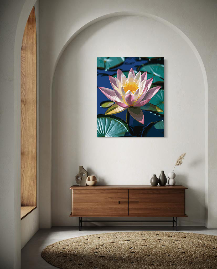 Pictura pe Numere – Lumina nufarului 7101
