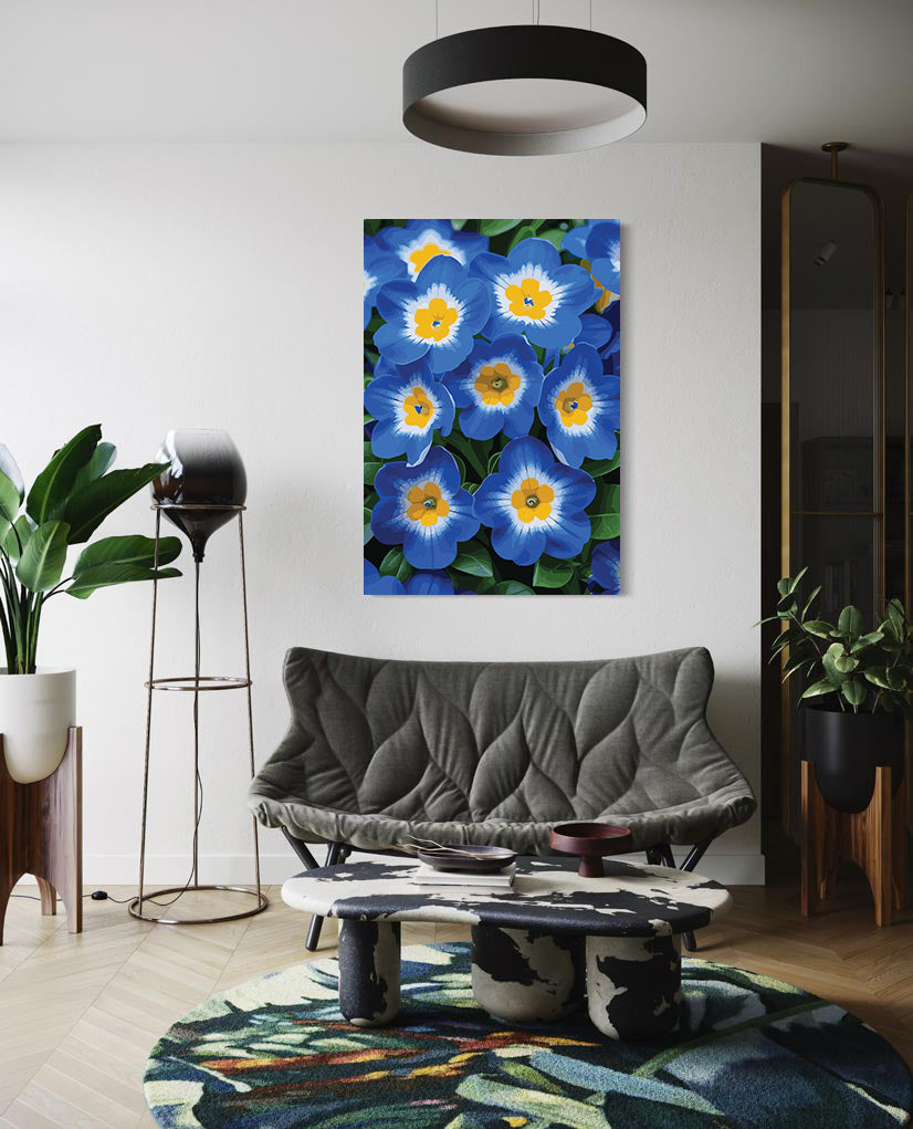 Pictura pe Numere – Priviri de safir 7109