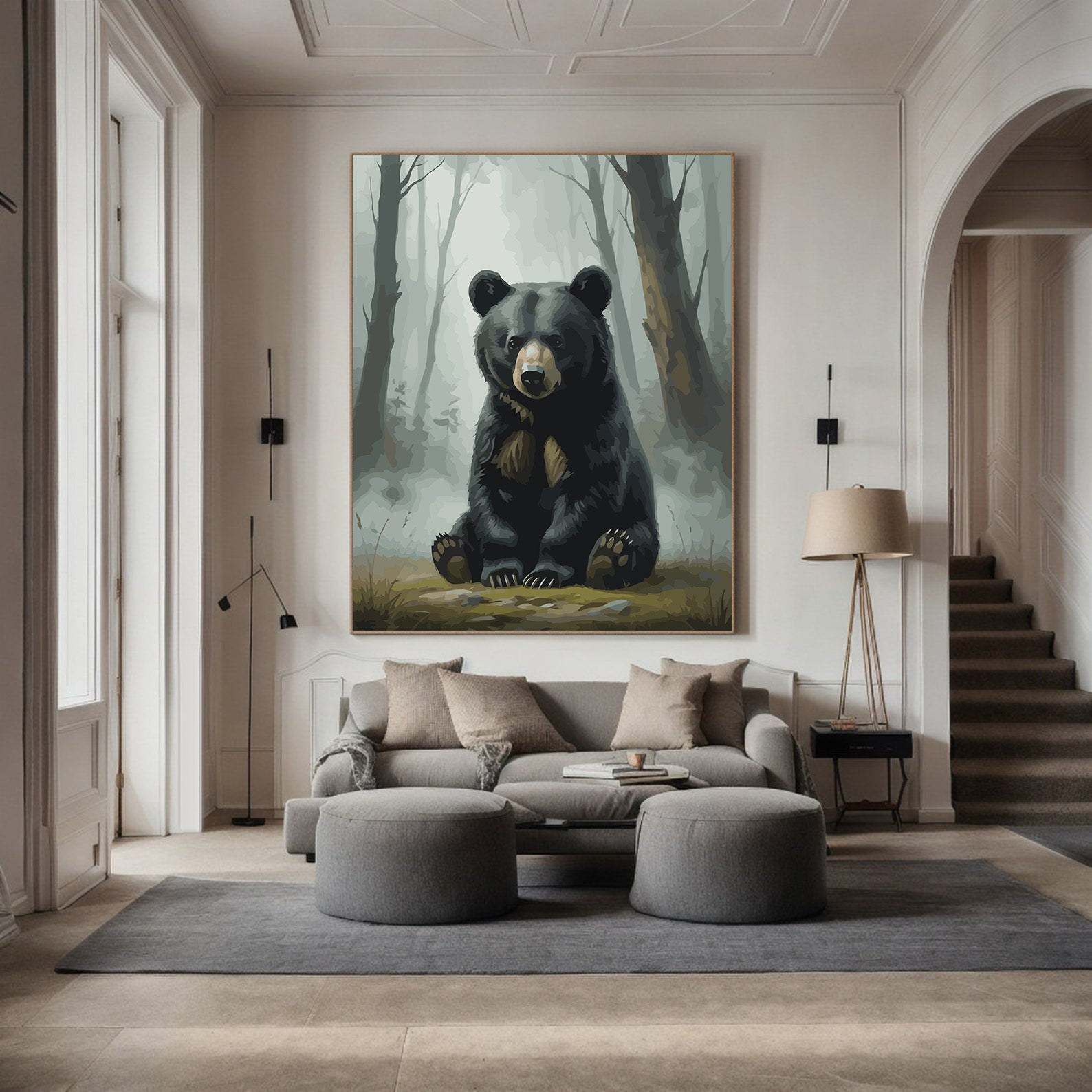Pictura pe Numere – Stapanul padurilor 7449