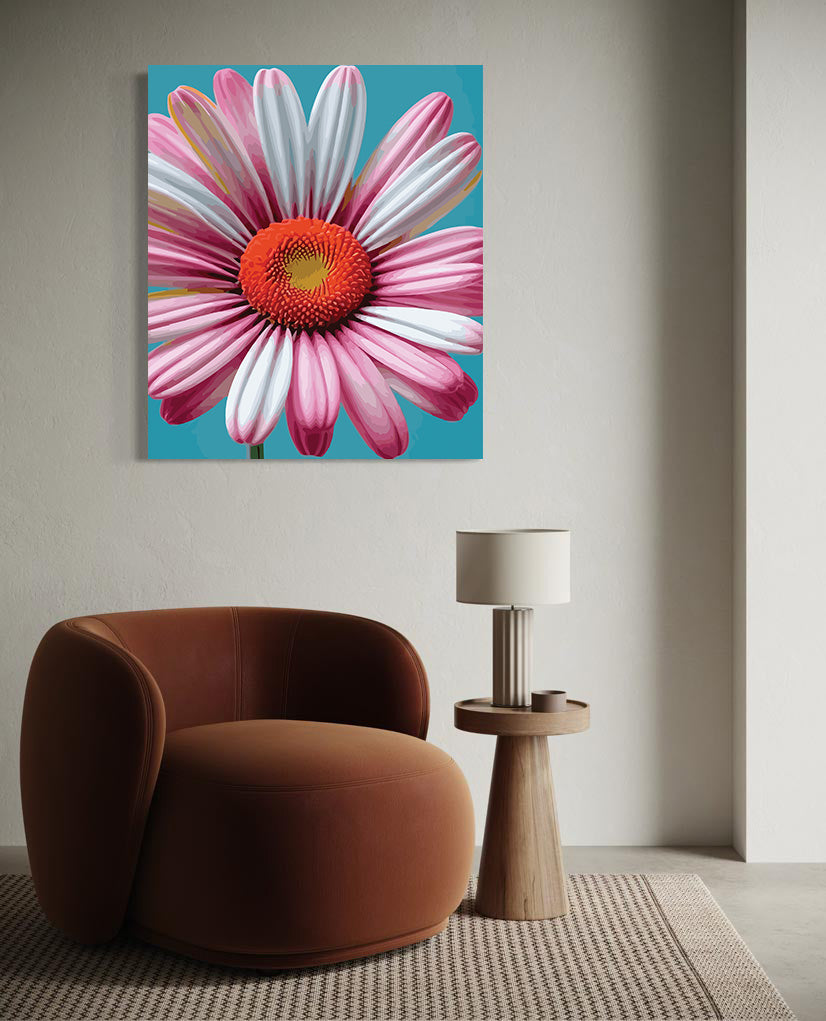 Pictura pe Numere – Petale de coral 7170