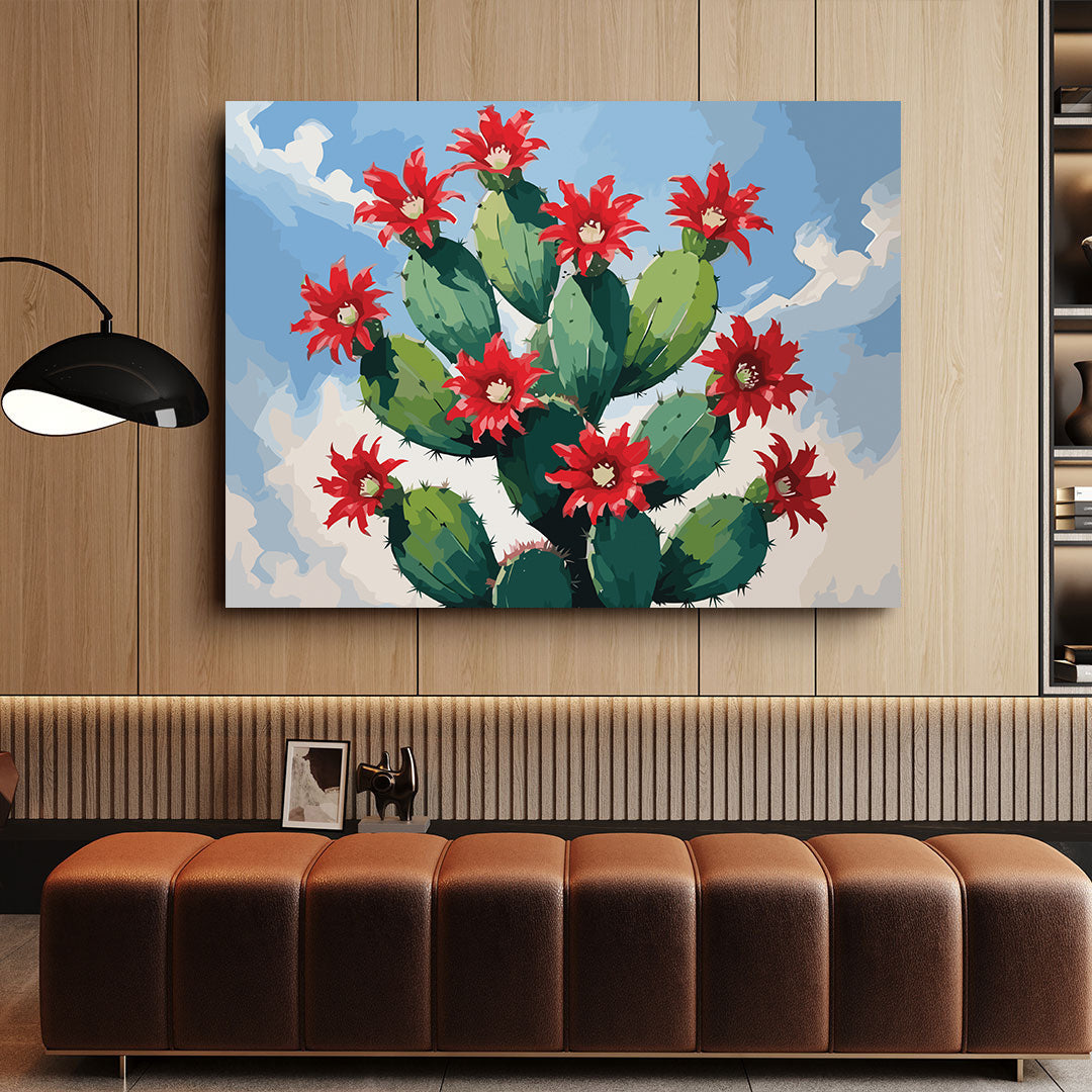 Pictura pe Numere – Focul desertului 7165