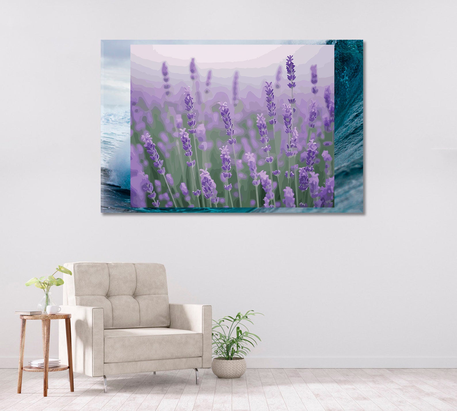 Pictura pe Numere – Lan de lavanda 6886