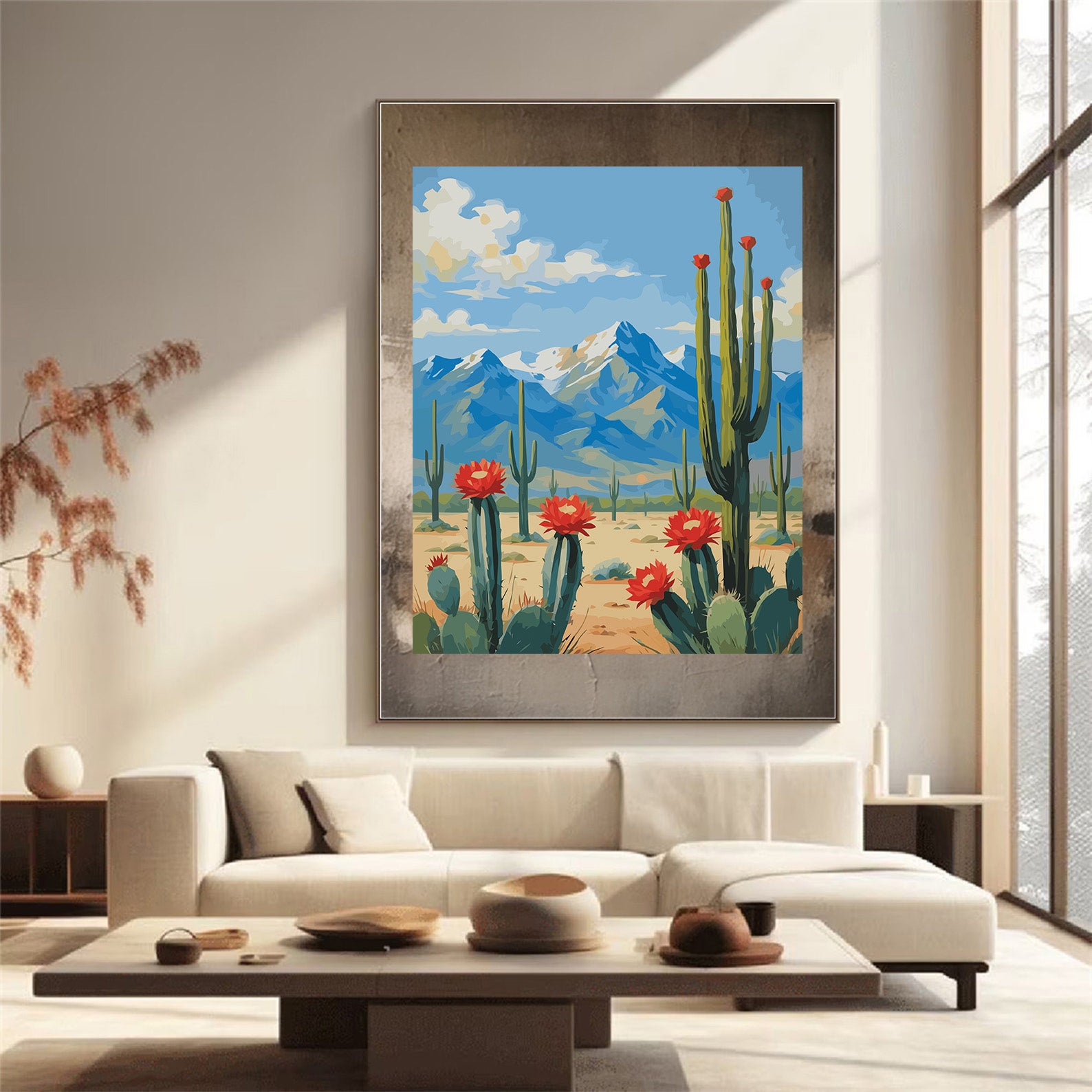 Pictura pe Numere – Orizont de Desert 6854