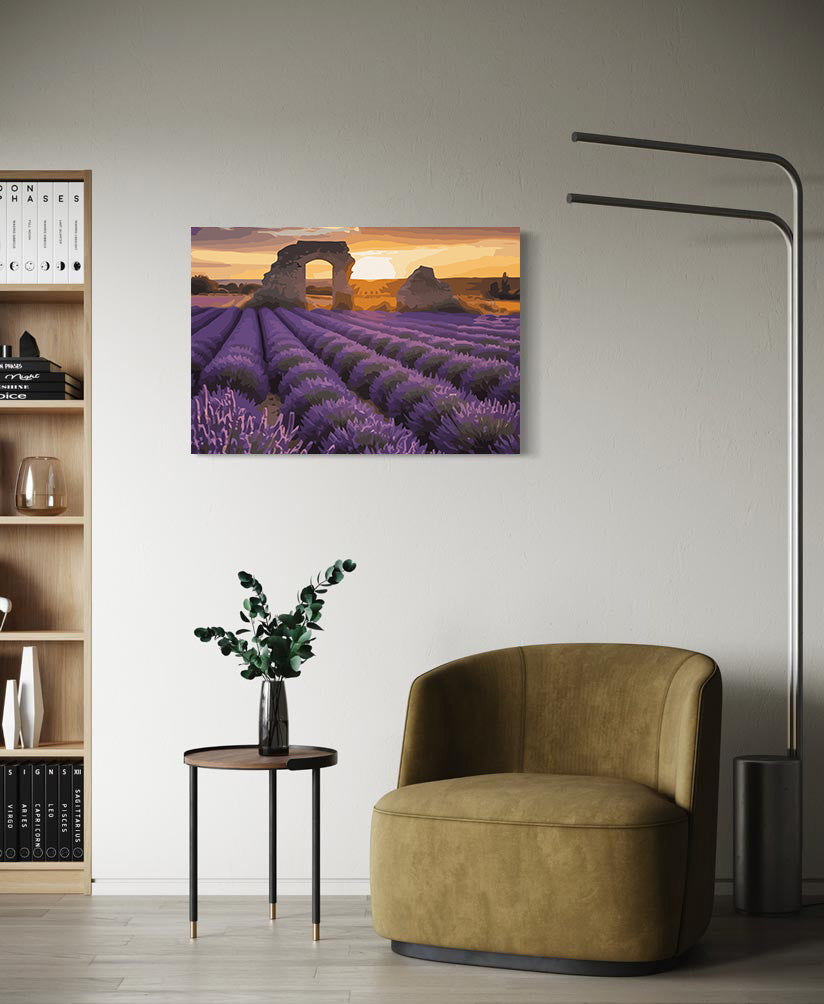 Pictura pe Numere – Amintiri de purpura 7126