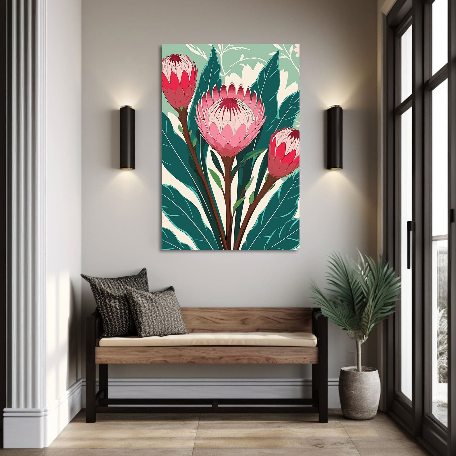 Pictura pe Numere – Protea regala 7210