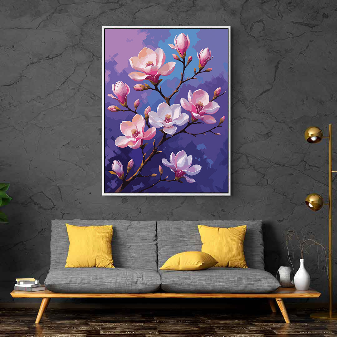 Pictura pe Numere – Simfonia magnoliilor 7215