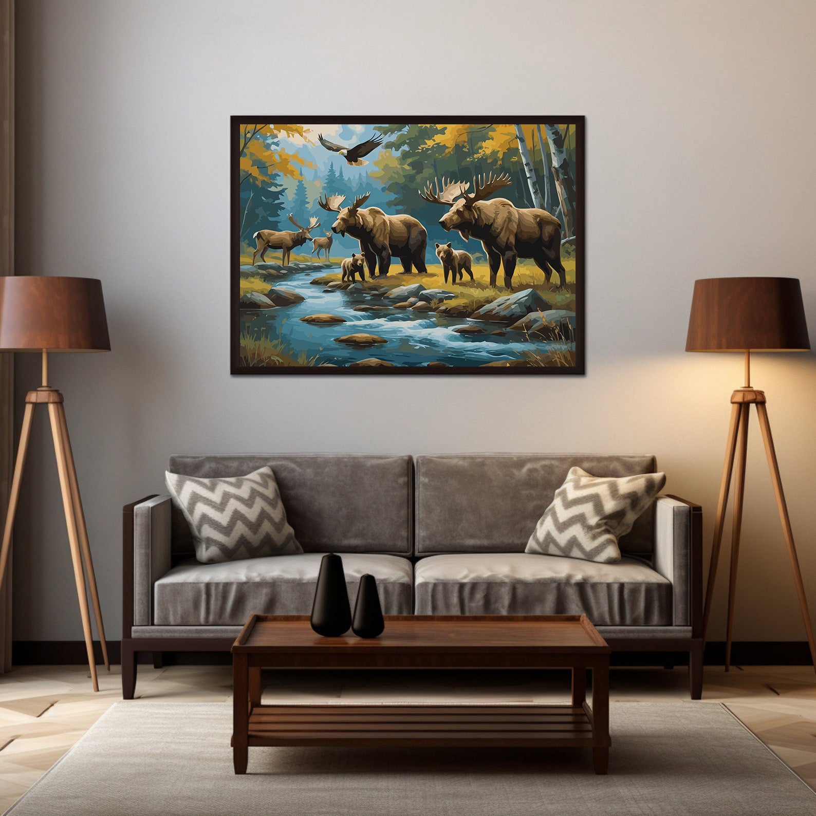 Pictura pe Numere – Tinutul elanilor 7370
