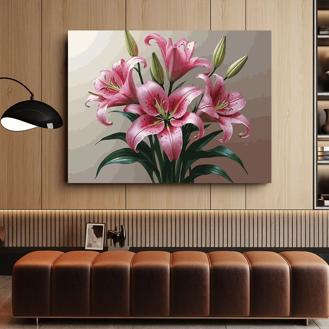 Pictura pe Numere – Crini imperiali 7054