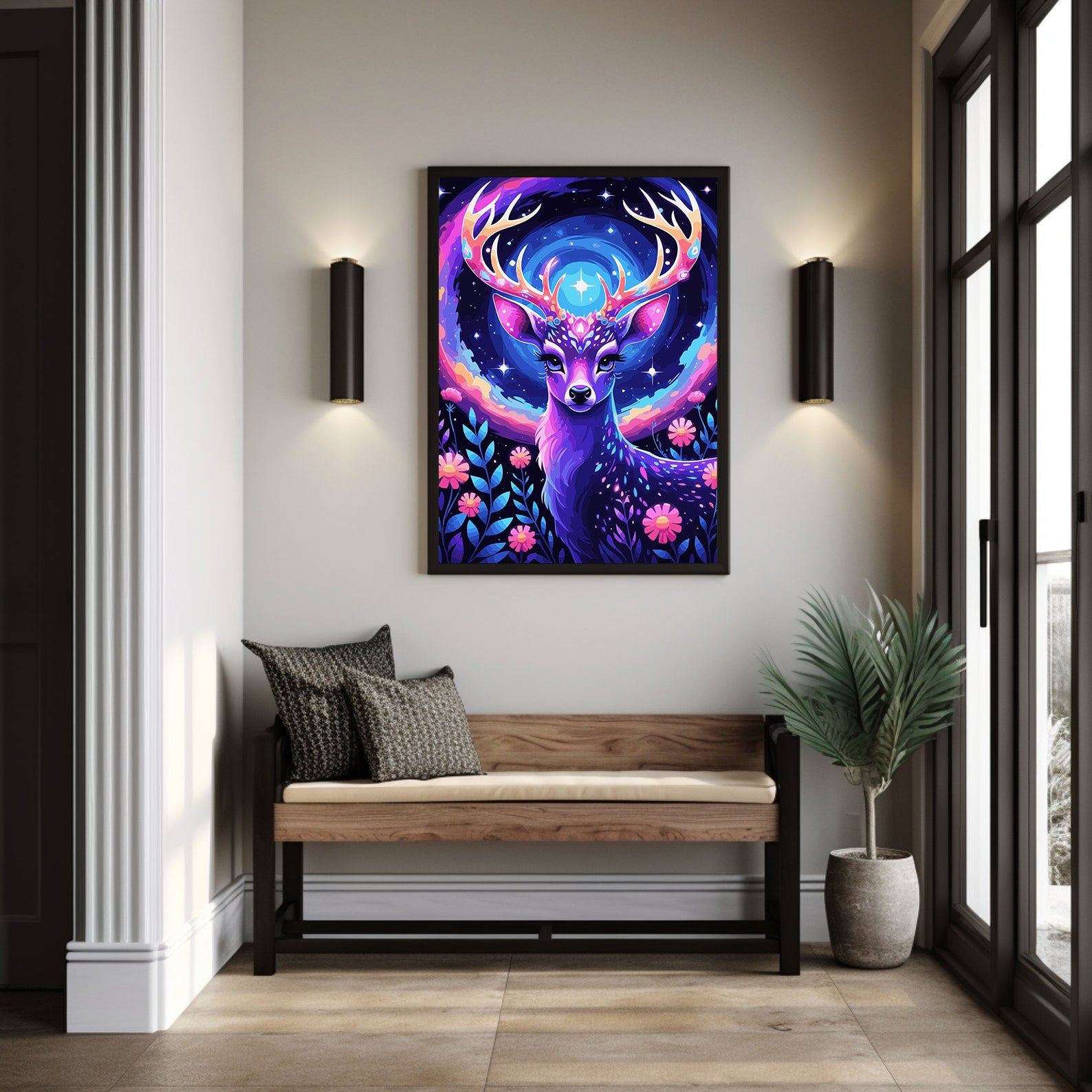 Pictura pe Numere – Cerbul cosmic 7373