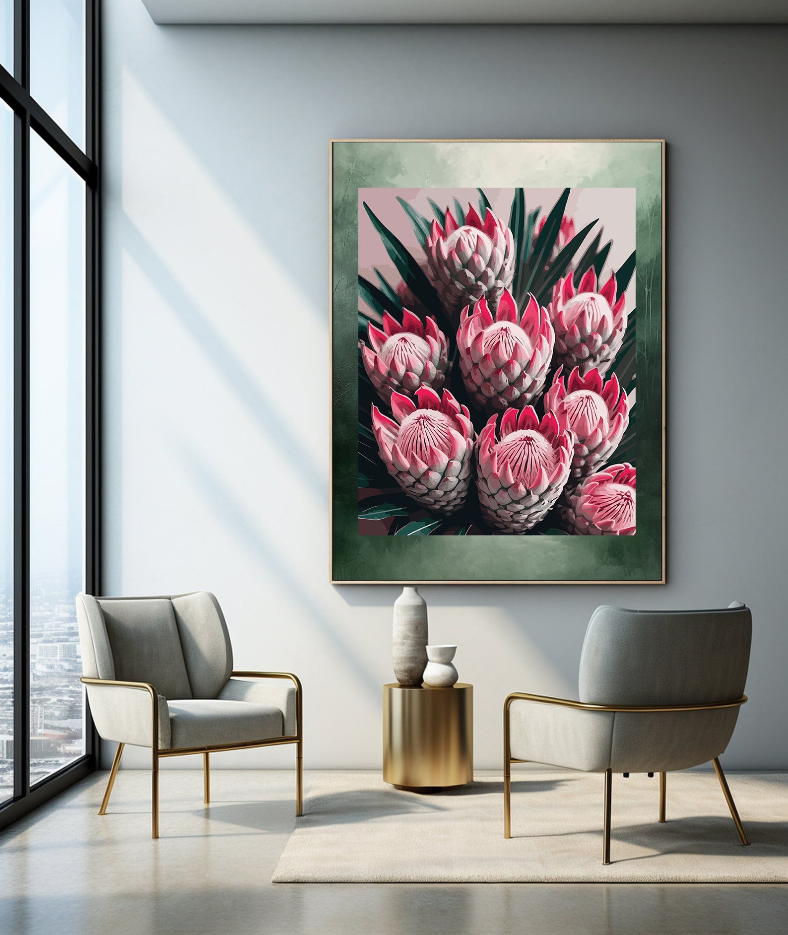 Pictura pe Numere – Coroana exotica 7033