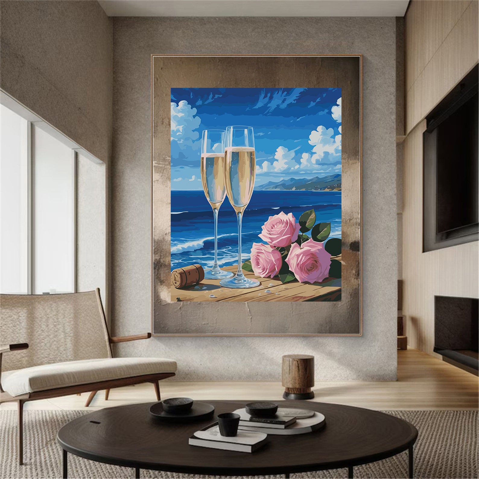 Pictura pe Numere – Rasarit romantic 6942