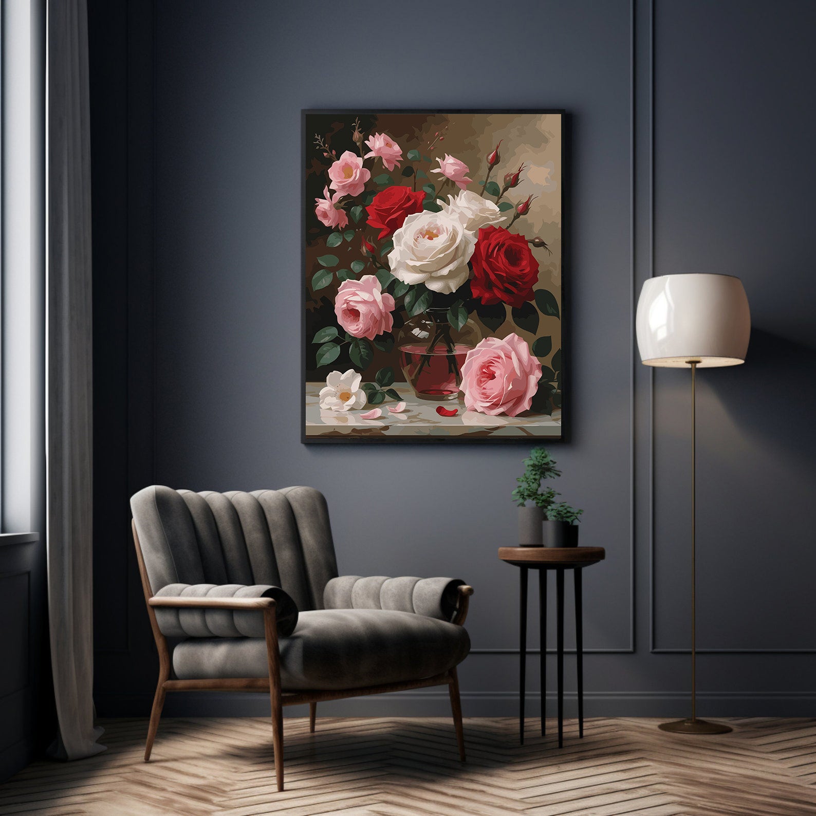 Pictura pe Numere – Dialog tricolor 7205