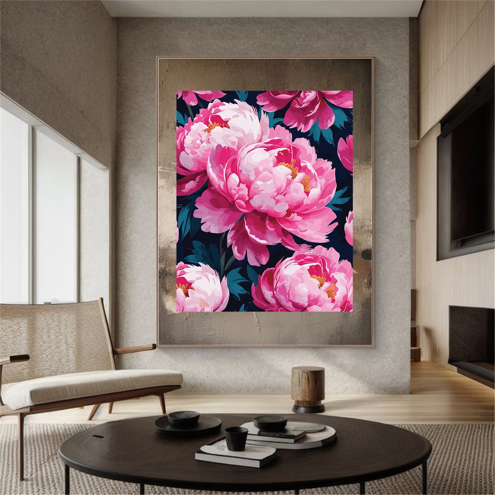 Pictura pe Numere – Roz Imperial 6864