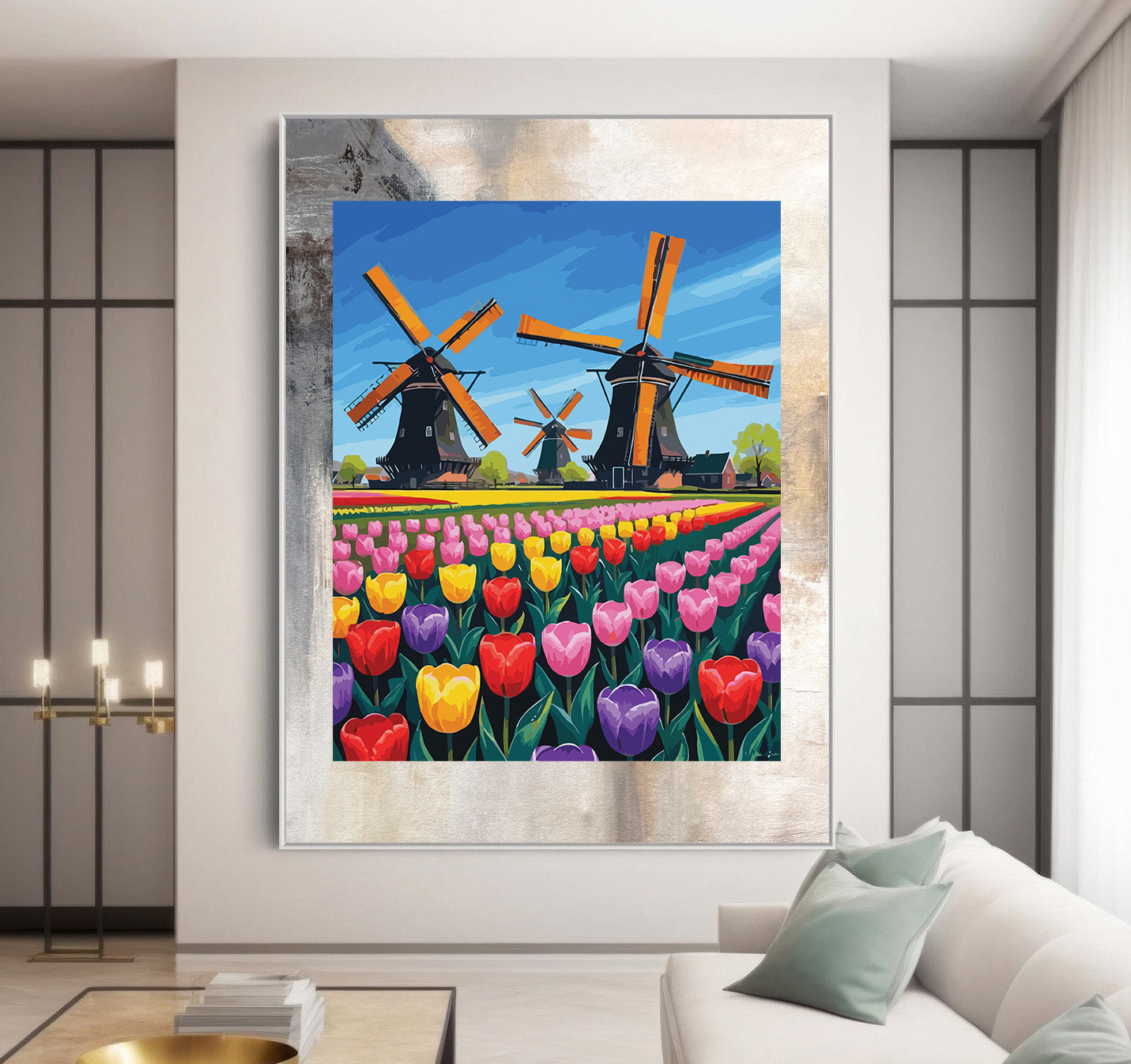 Pictura pe Numere – Peisaj Olandez 6903