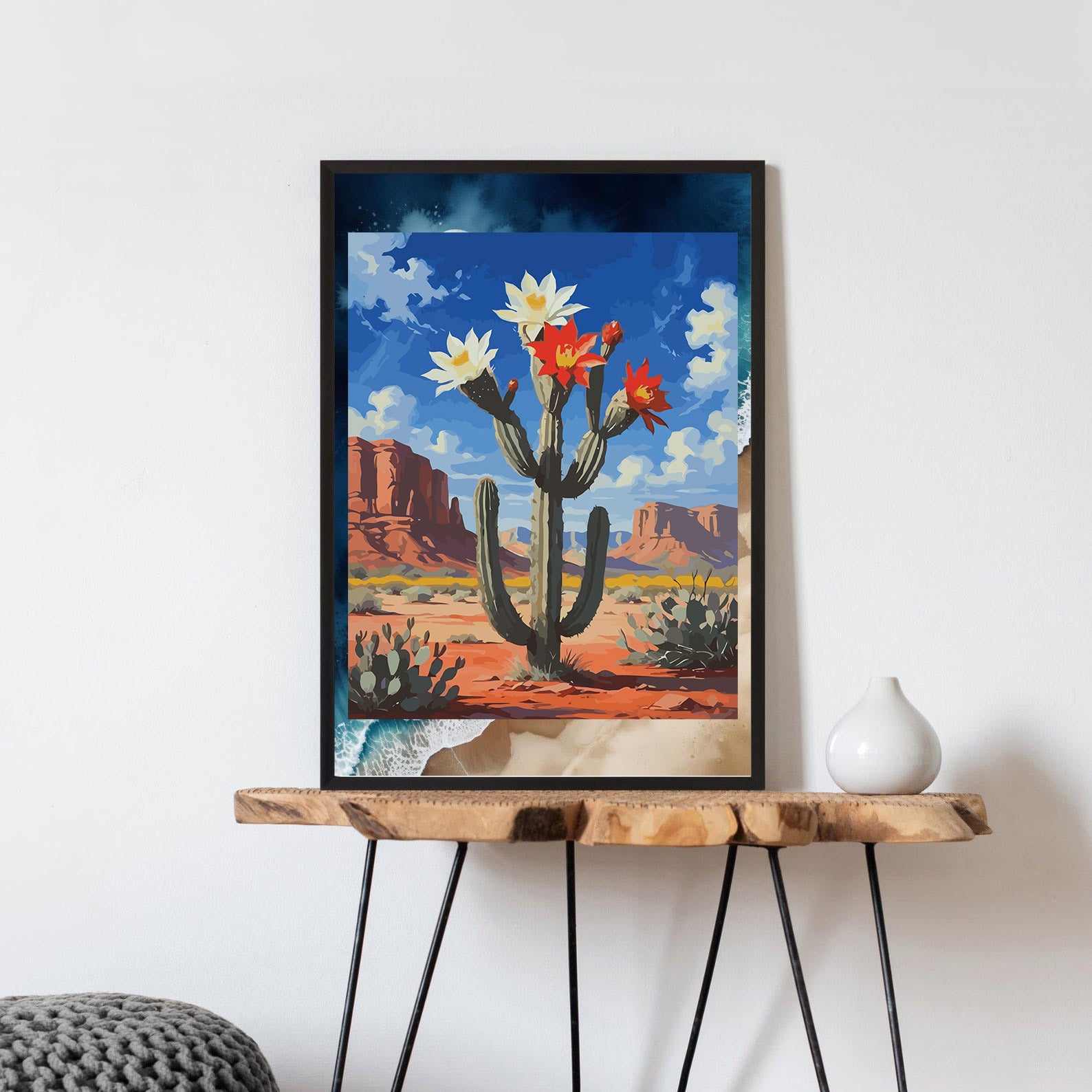 Pictura pe Numere – Oaza din desert 7050