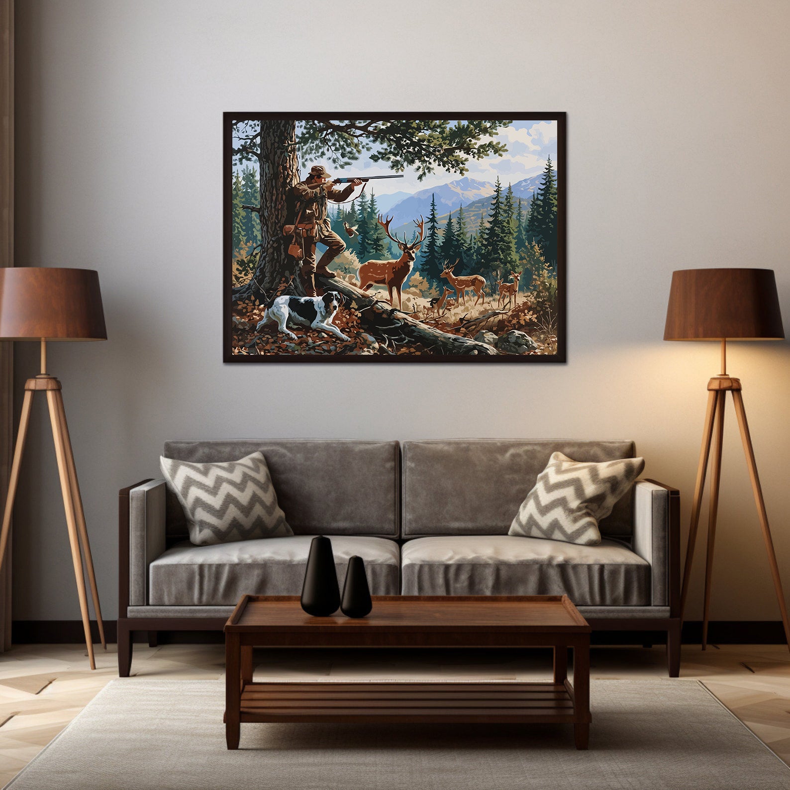 Pictura pe Numere – Pulsul padurii 6830