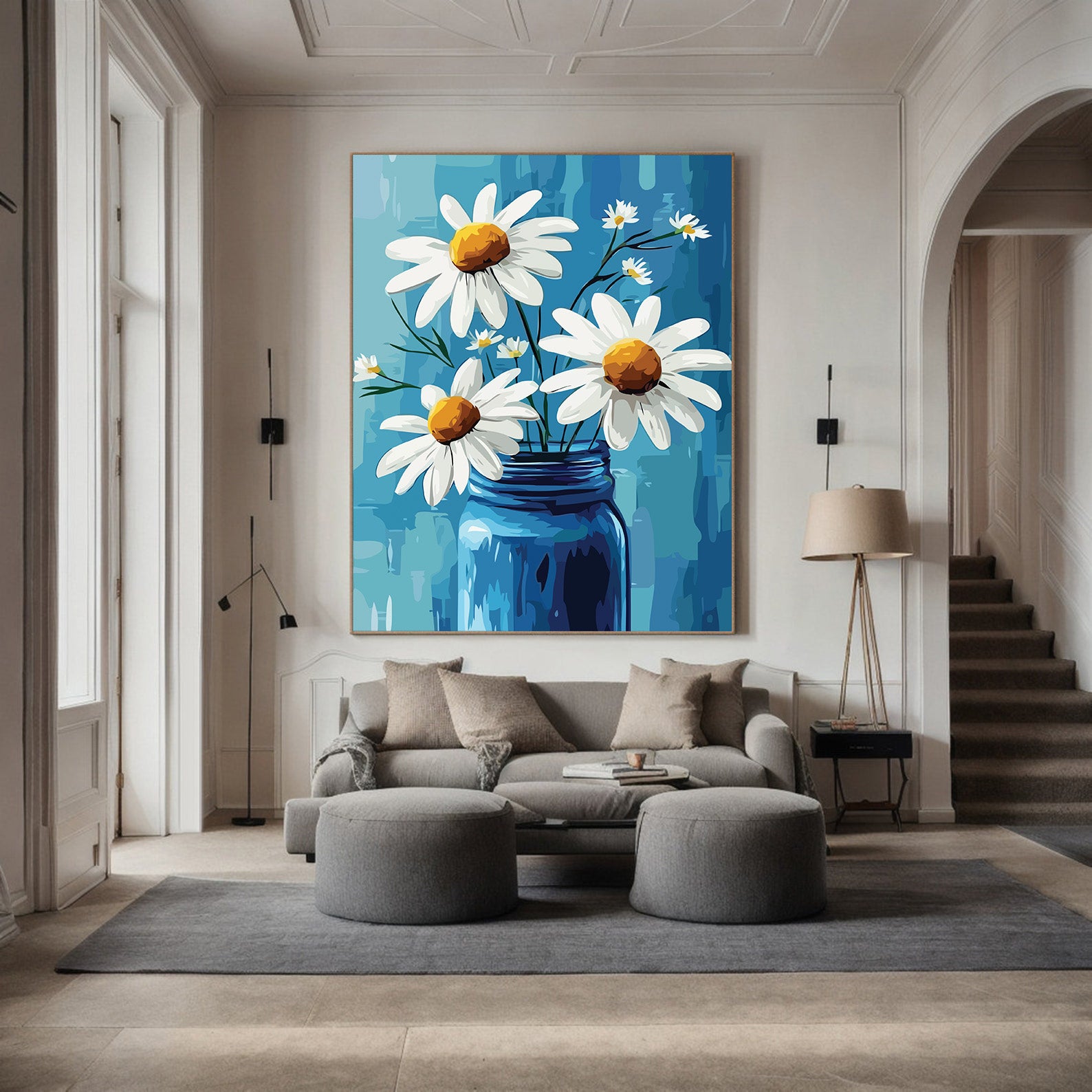 Pictura pe Numere – Potirul de azur 7296