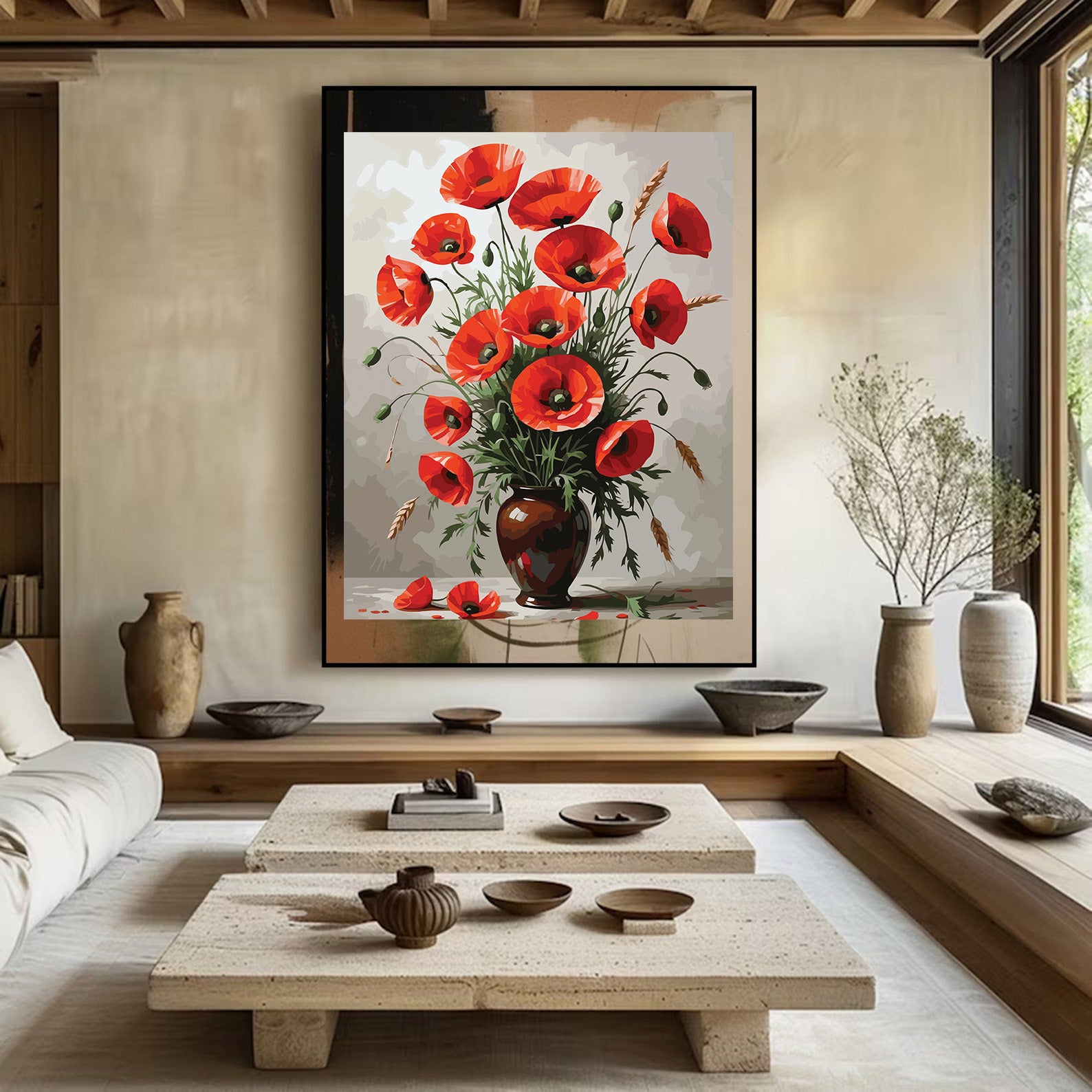 Pictura pe Numere – Vibrant de camp 6918