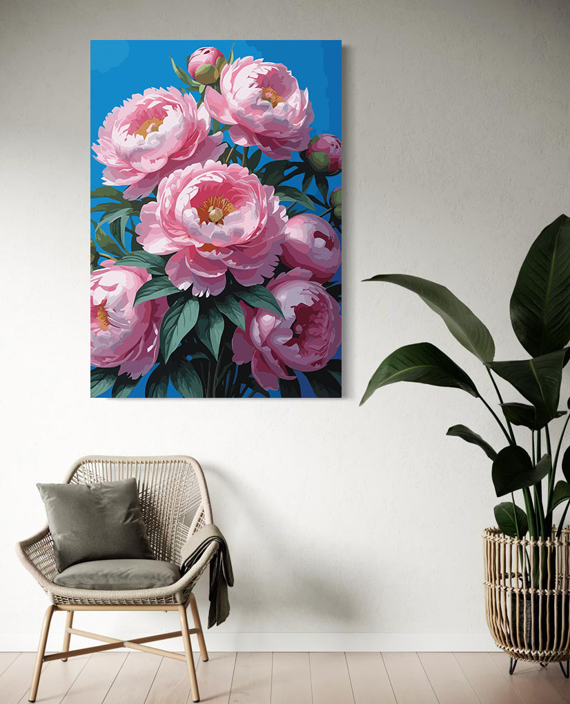 Pictura pe Numere – Simfonia bujorilor 7108