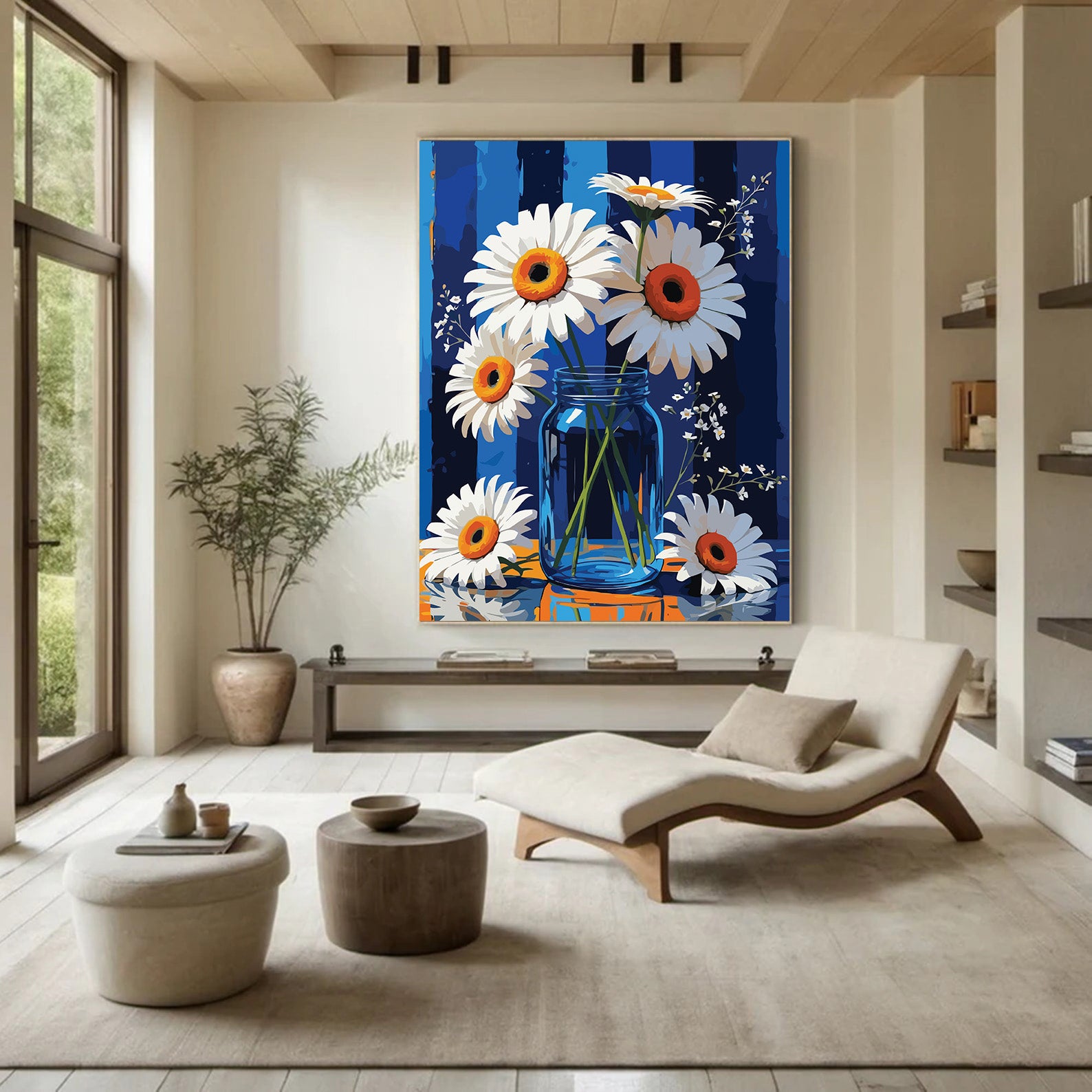 Pictura pe Numere – Puritate in azur 7032