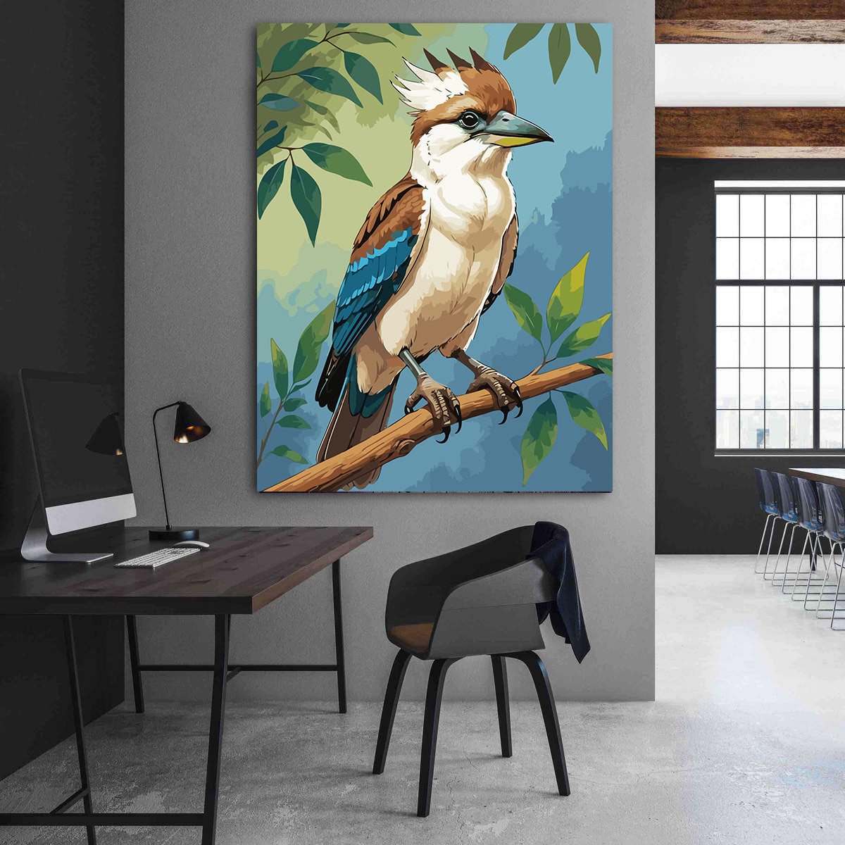 Pictura pe Numere – Rasul kookaburrei 7465