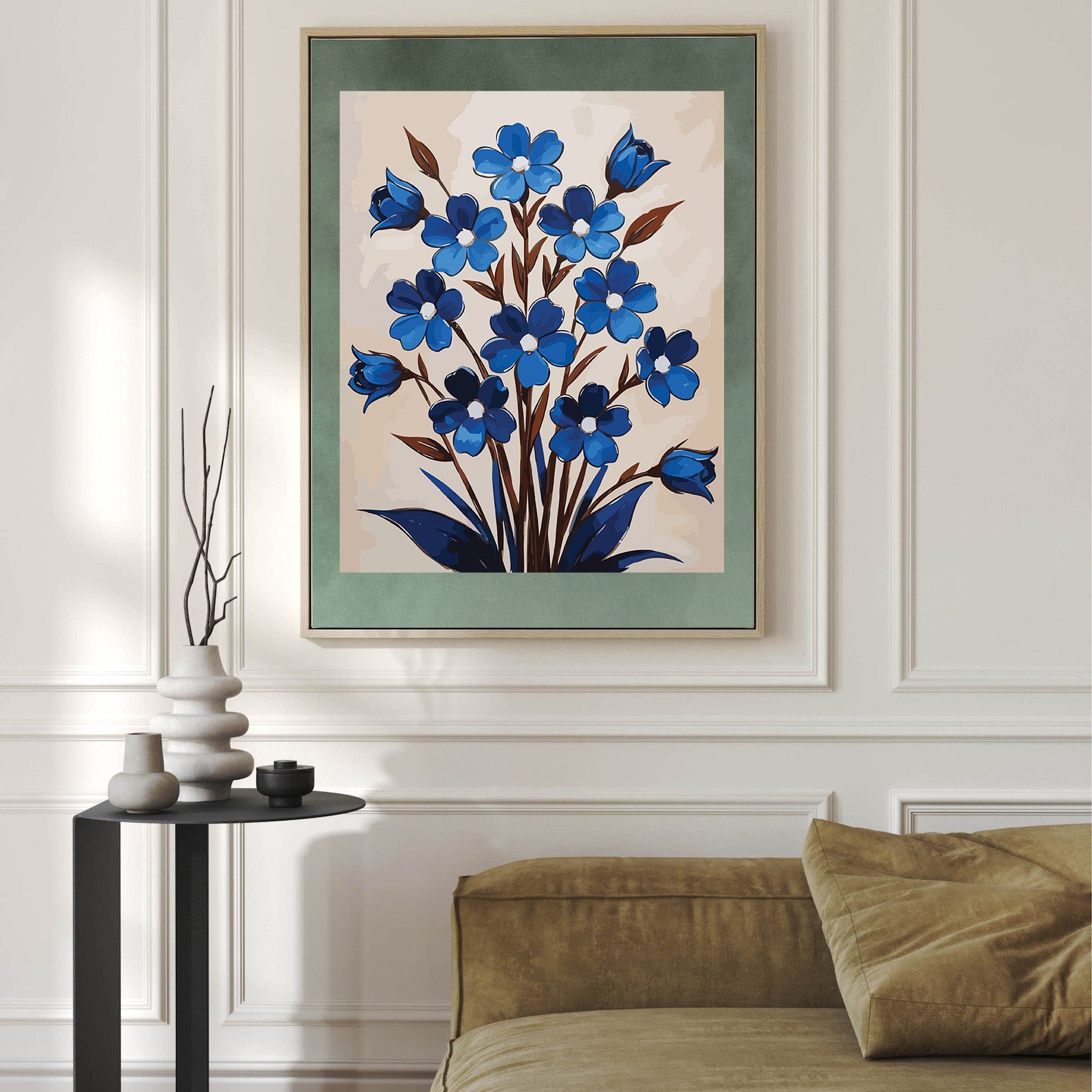 Pictura pe Numere – Tonuri de azur 7137