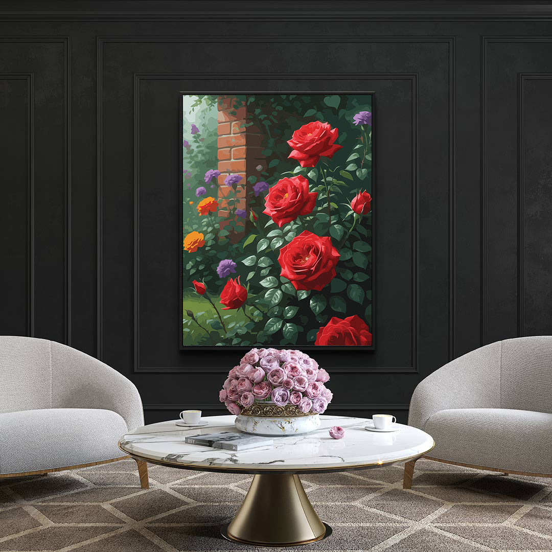 Pictura pe Numere – Povestea trandafirilor 7214